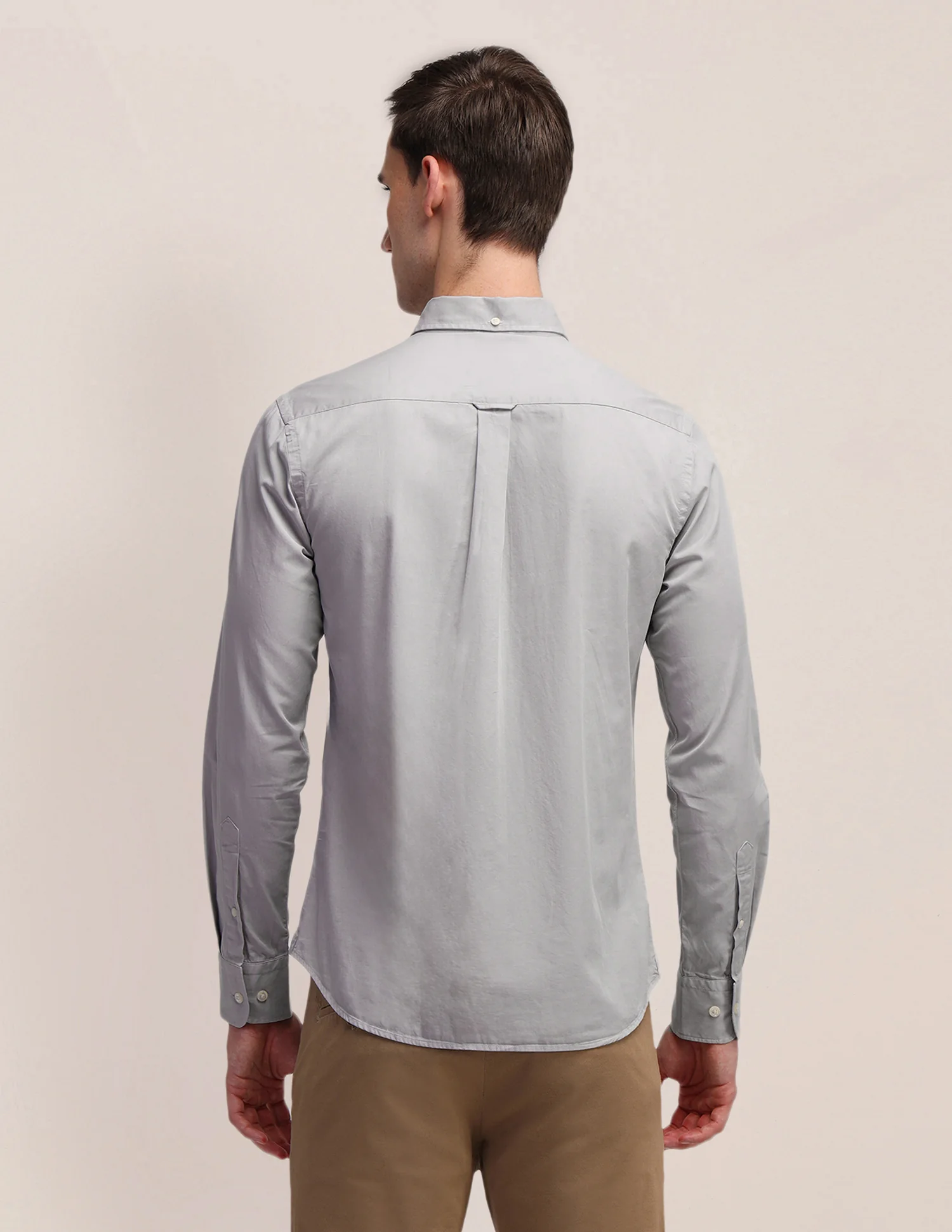 Tailored Fit Cotton Shirt - Image 5
