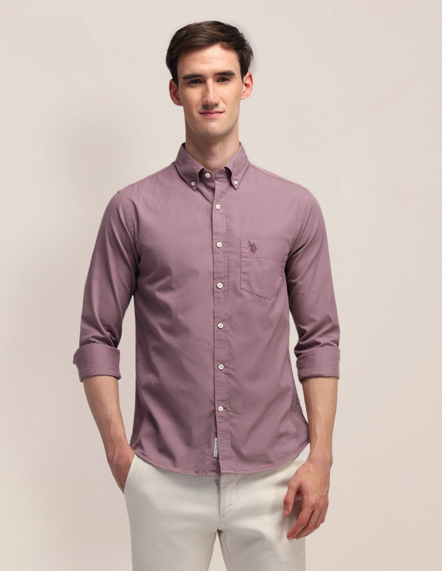 Tailored Fit Cotton Formal Shirt - Image 6
