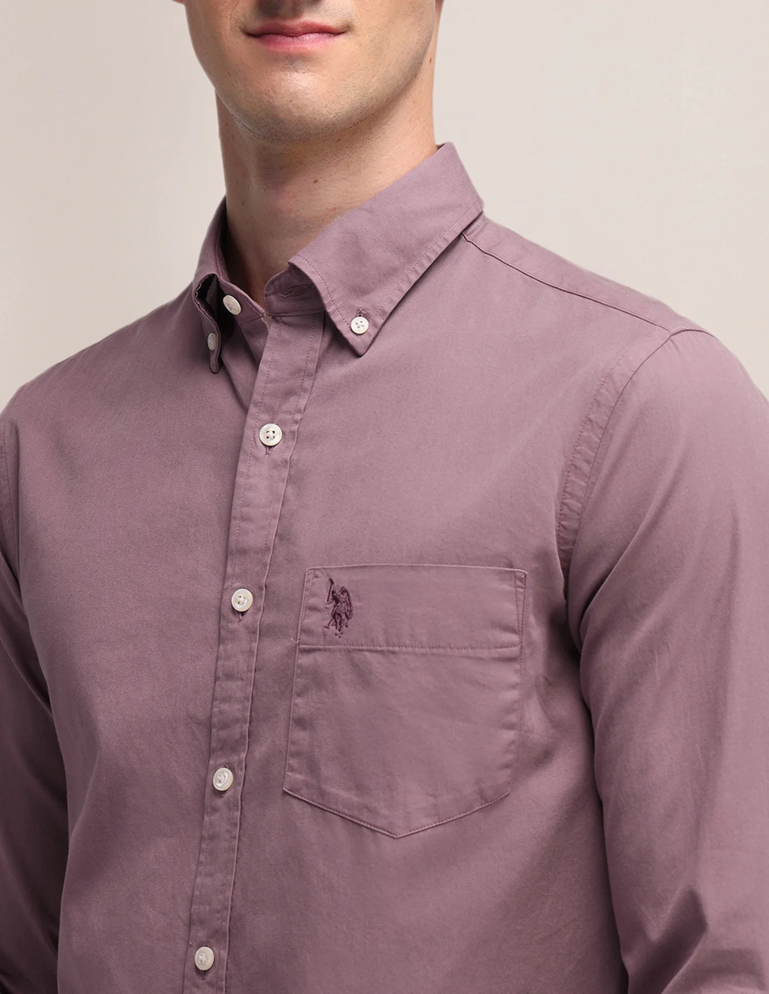 Tailored Fit Cotton Formal Shirt - Image 7