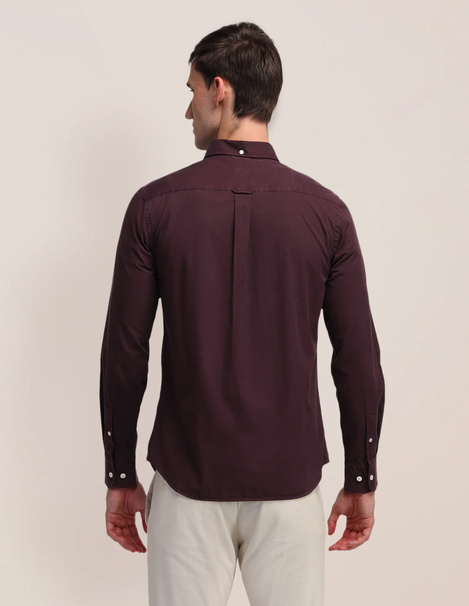 Tailored Fit Cotton Shirt - Image 5