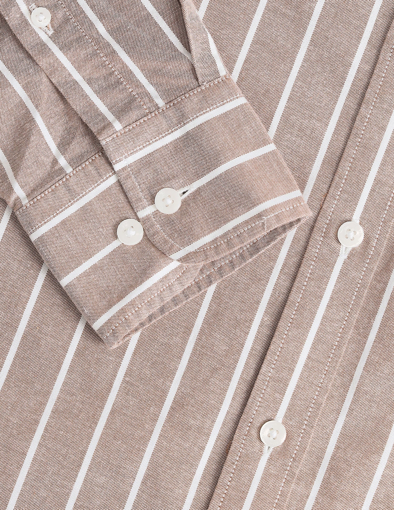 Tailored Fit Cotton Striped Shirt - Image 8