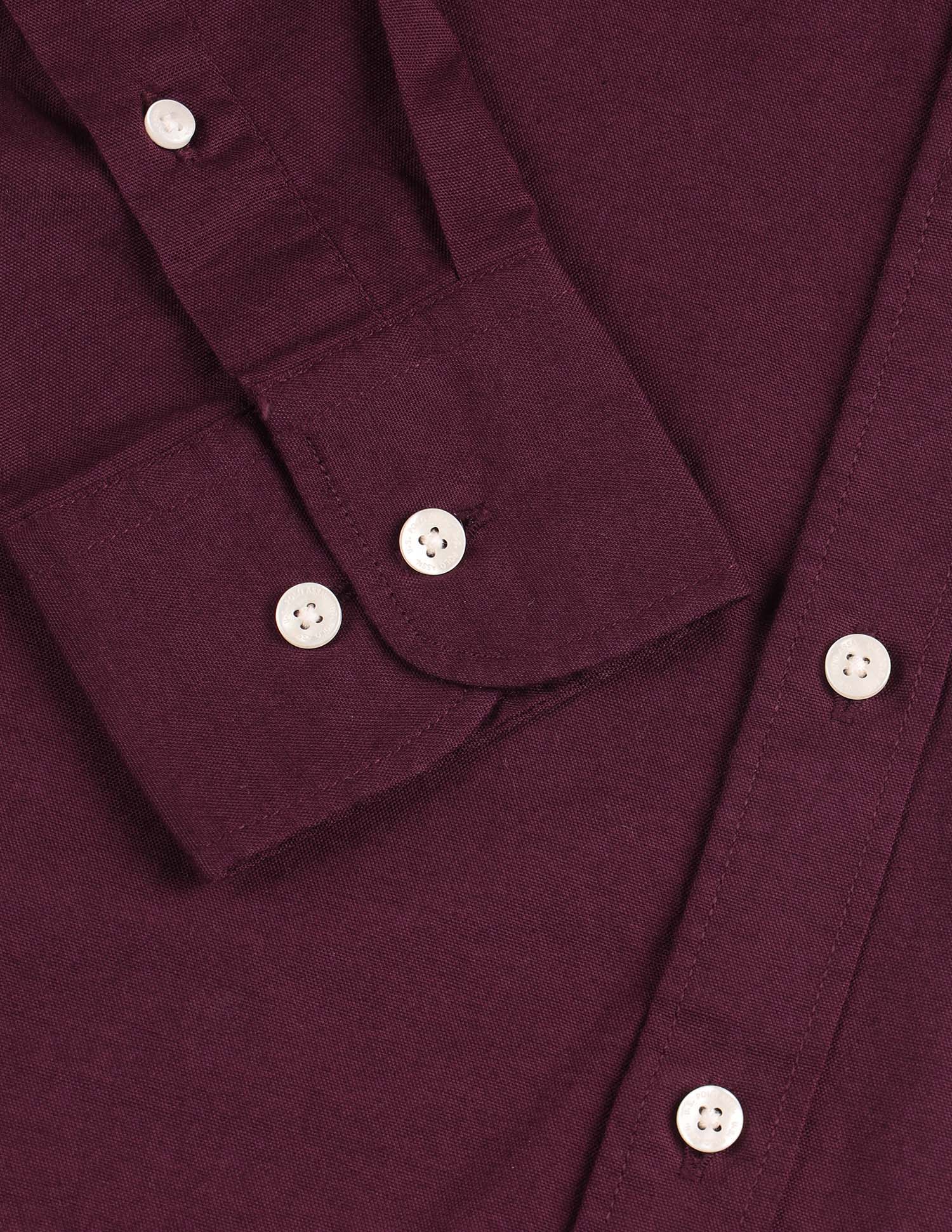 Tailored Fit Dobby Button Down Shirt - Image 8