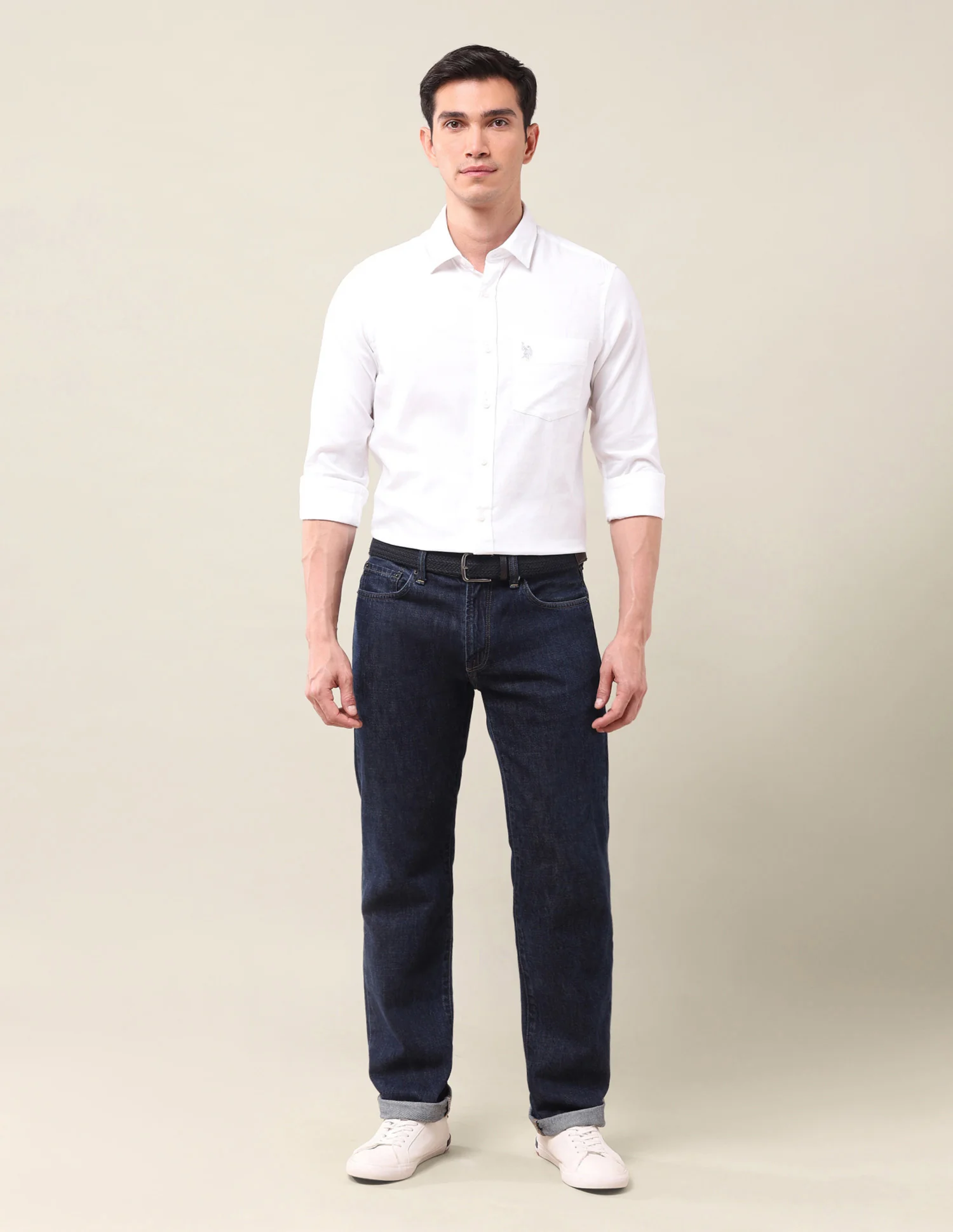 Tailored Fit Dobby Shirt - Image 3