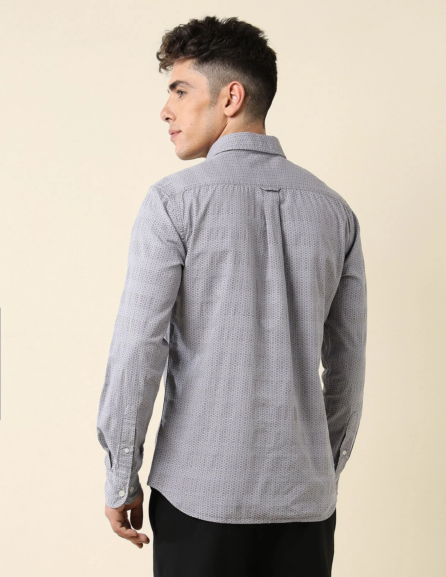 Tailored Fit Dobby Shirt - Image 5