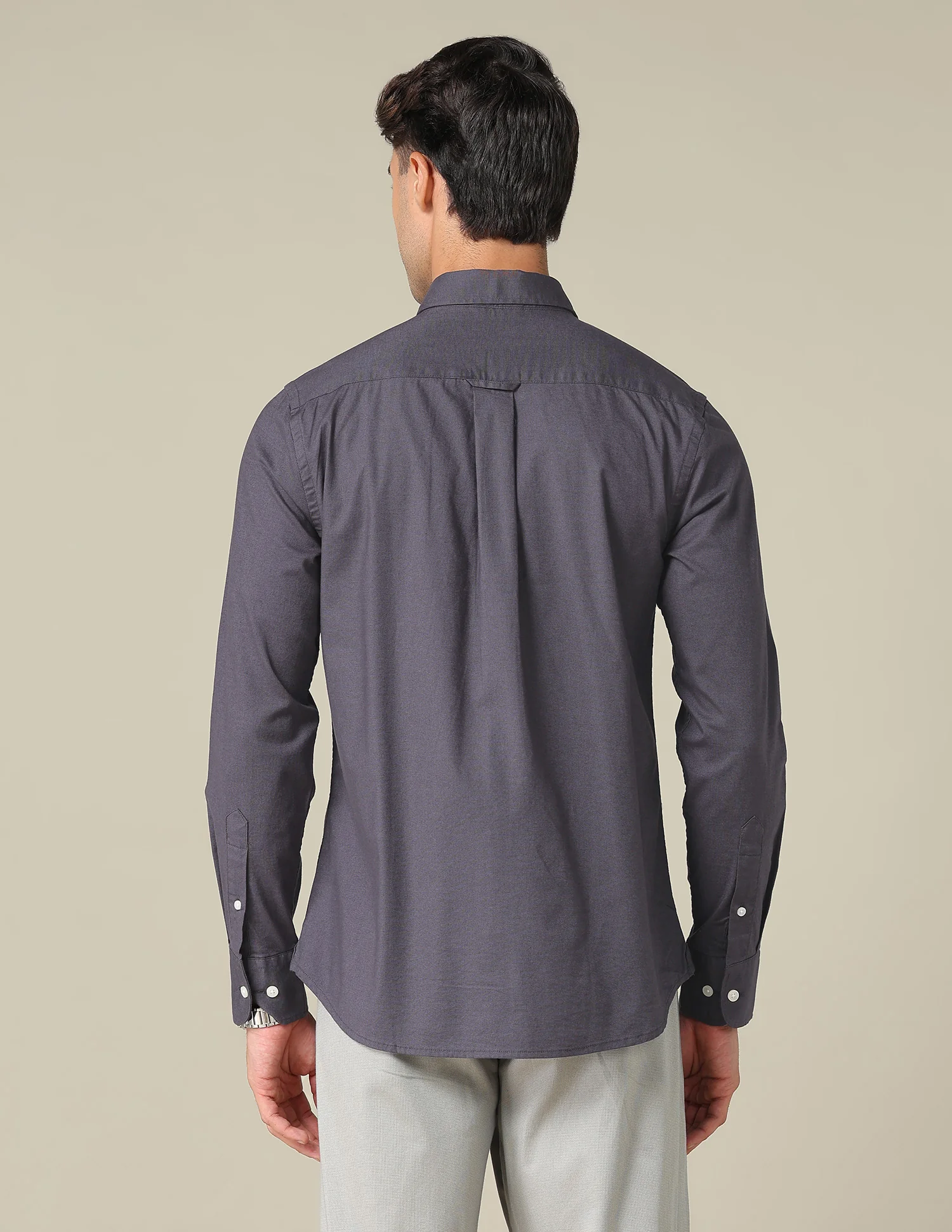 Tailored Fit Dobby Shirt - Image 5