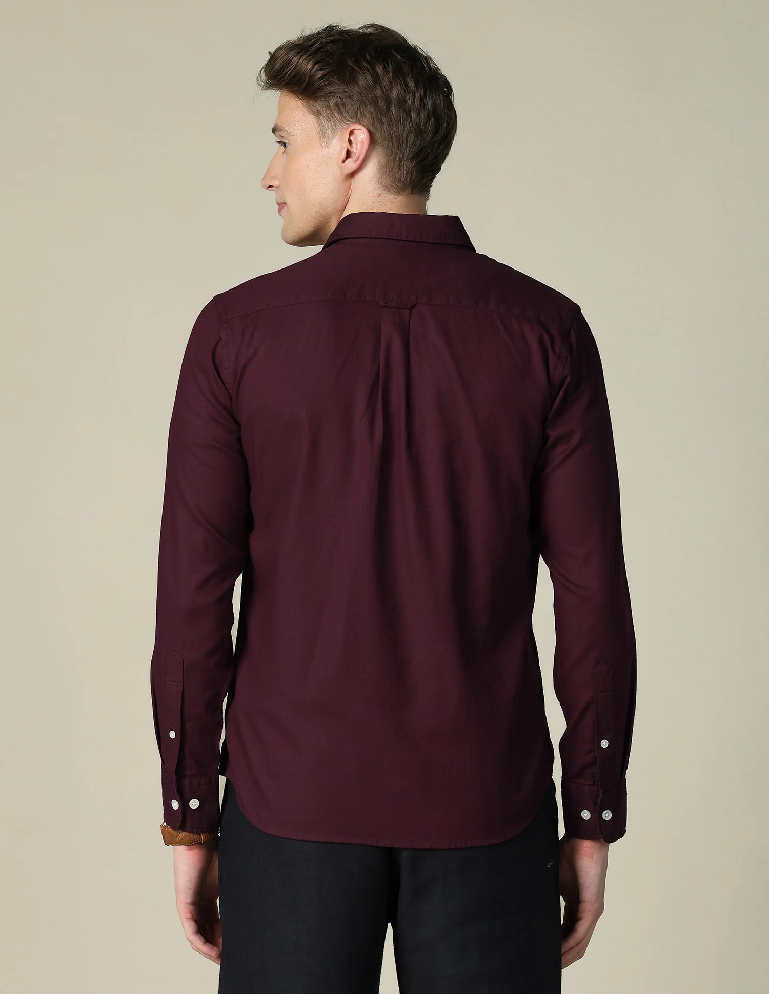 Tailored Fit Dobby Shirt - Image 5