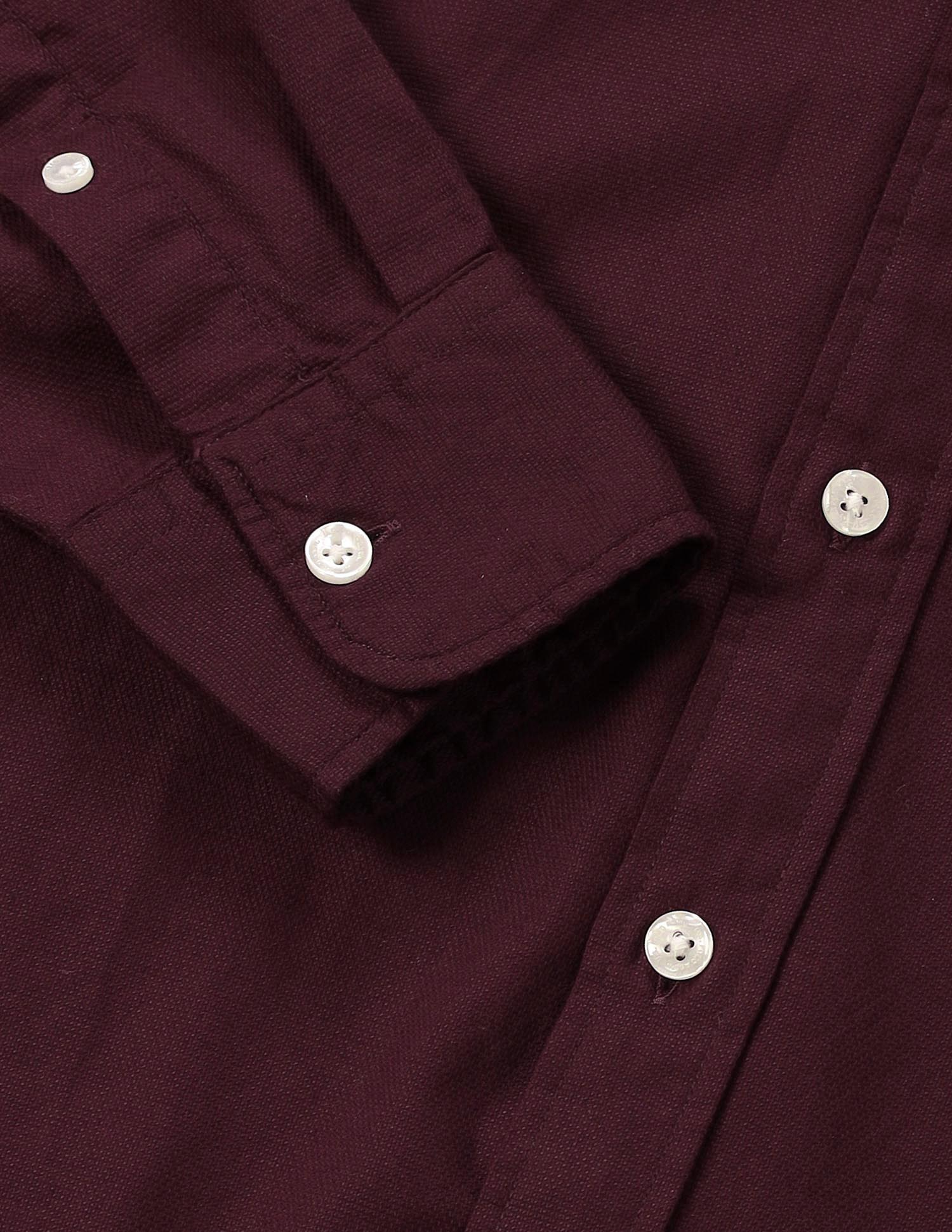 Tailored Fit Dobby Shirt - Image 8