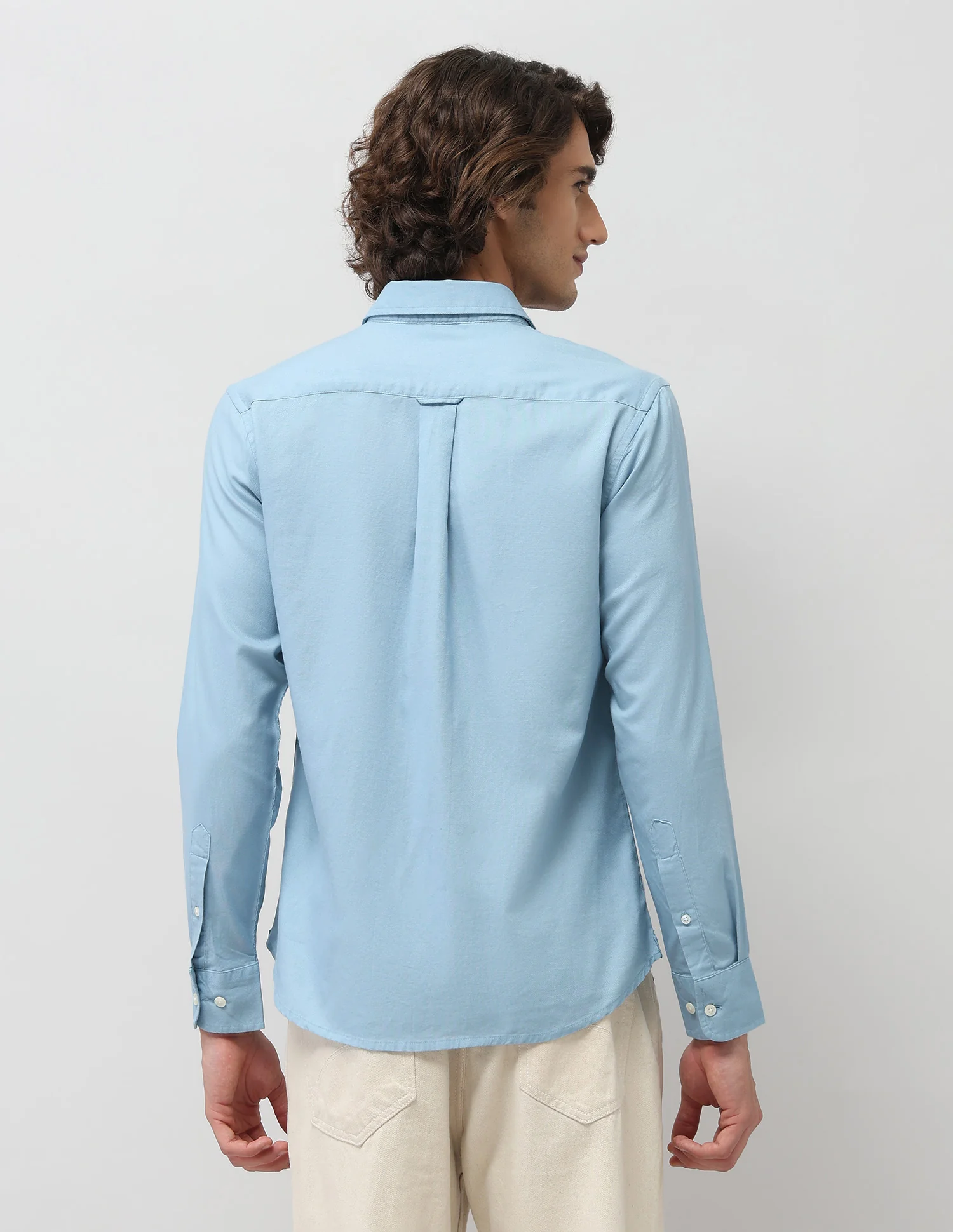 Tailored Fit Dobby Shirt - Image 5