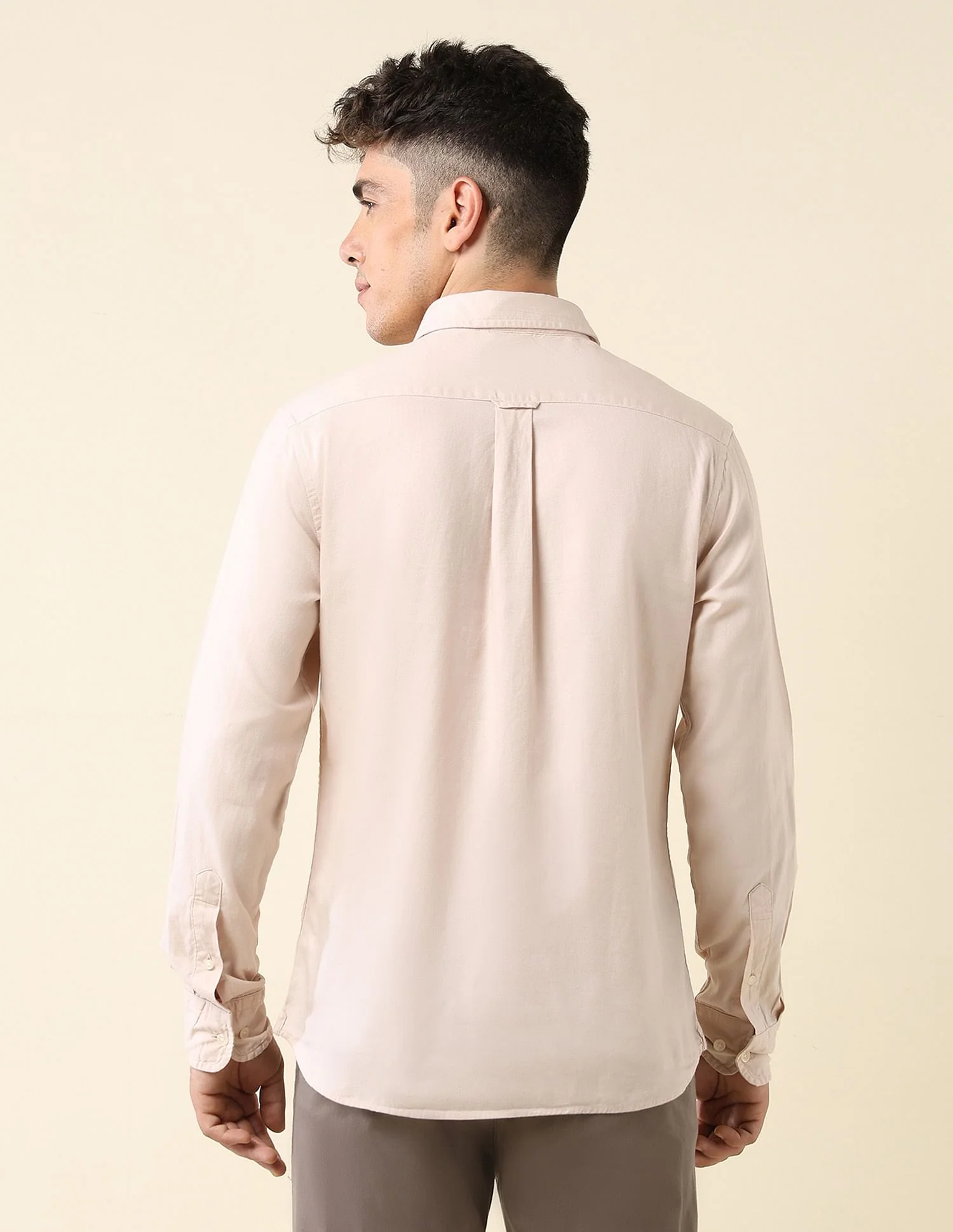 Tailored Fit Dobby Shirt - Image 5