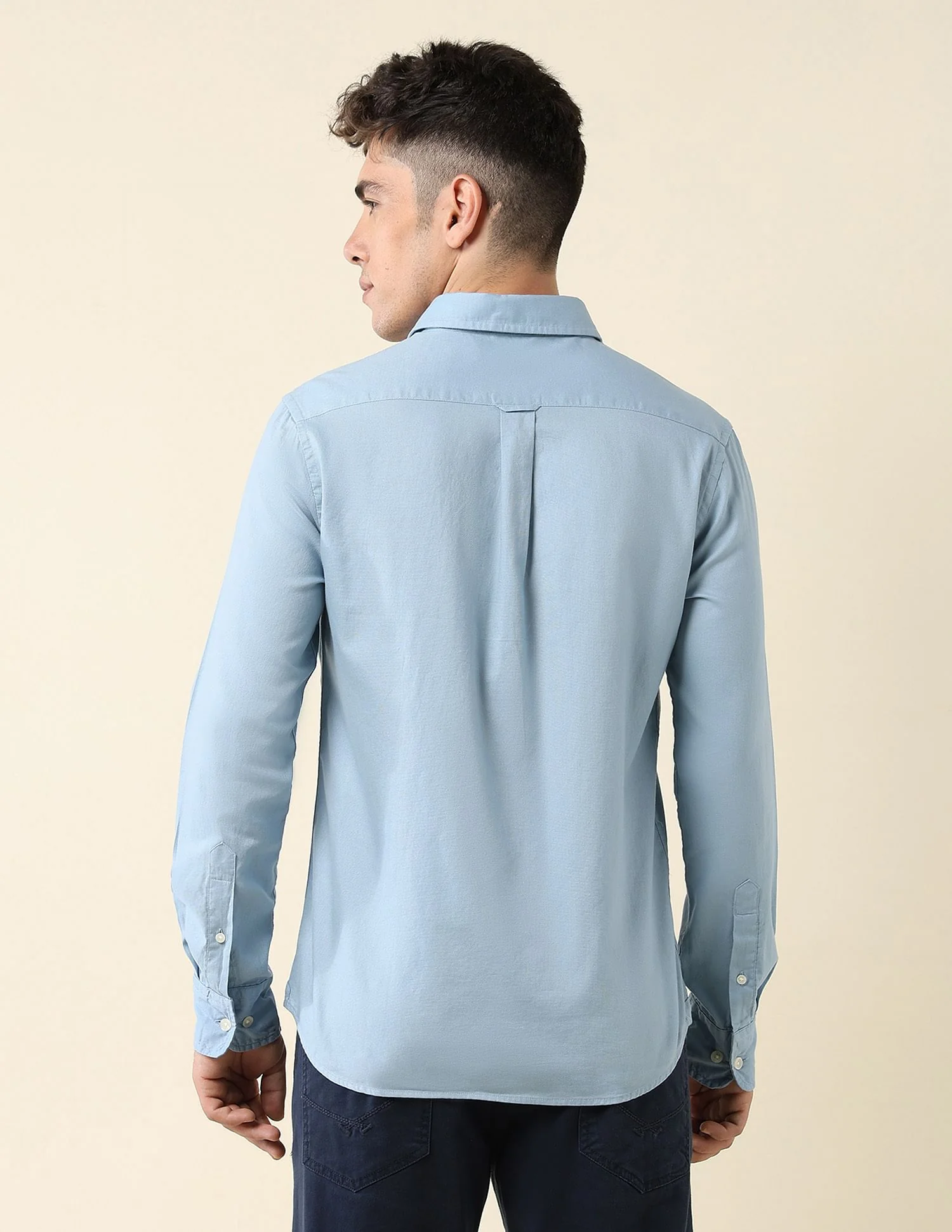 Tailored Fit Dobby Shirt - Image 5