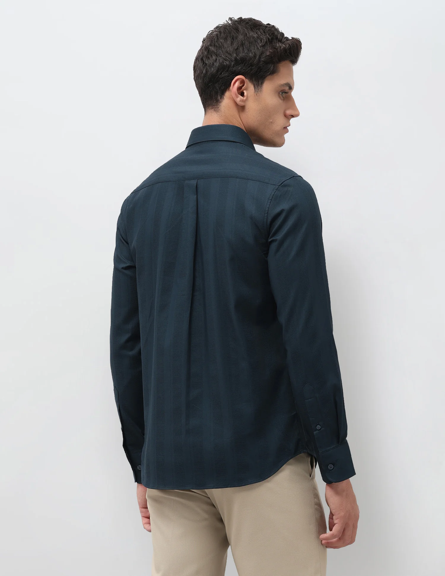 Tailored Fit Dobby Shirt - Image 5