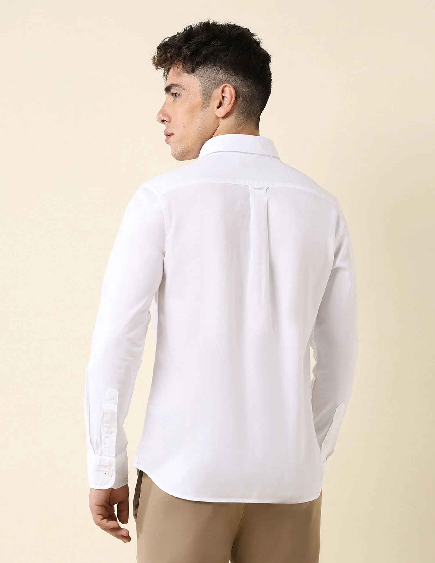 Tailored Fit Dobby Shirt - Image 5