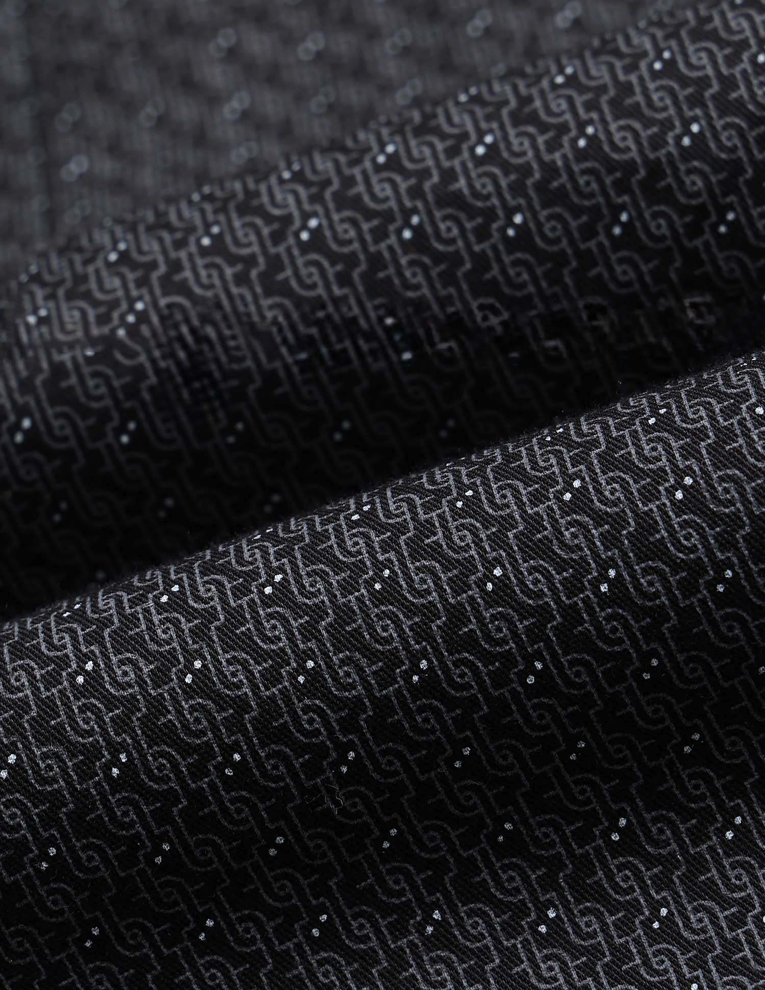 Tailored Fit Geometric Printed Shirt - Image 2