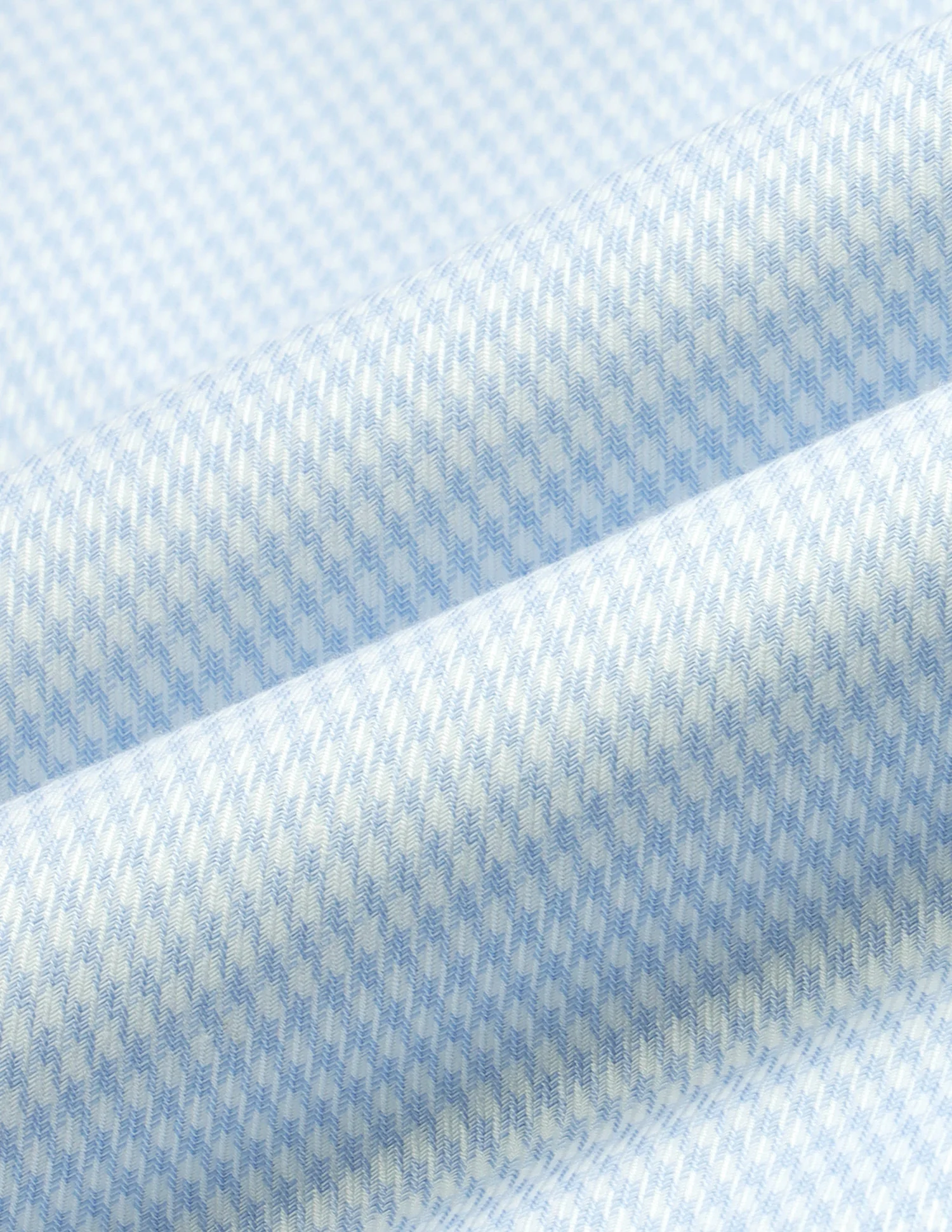 Tailored Fit Micro Checked Shirt - Image 2