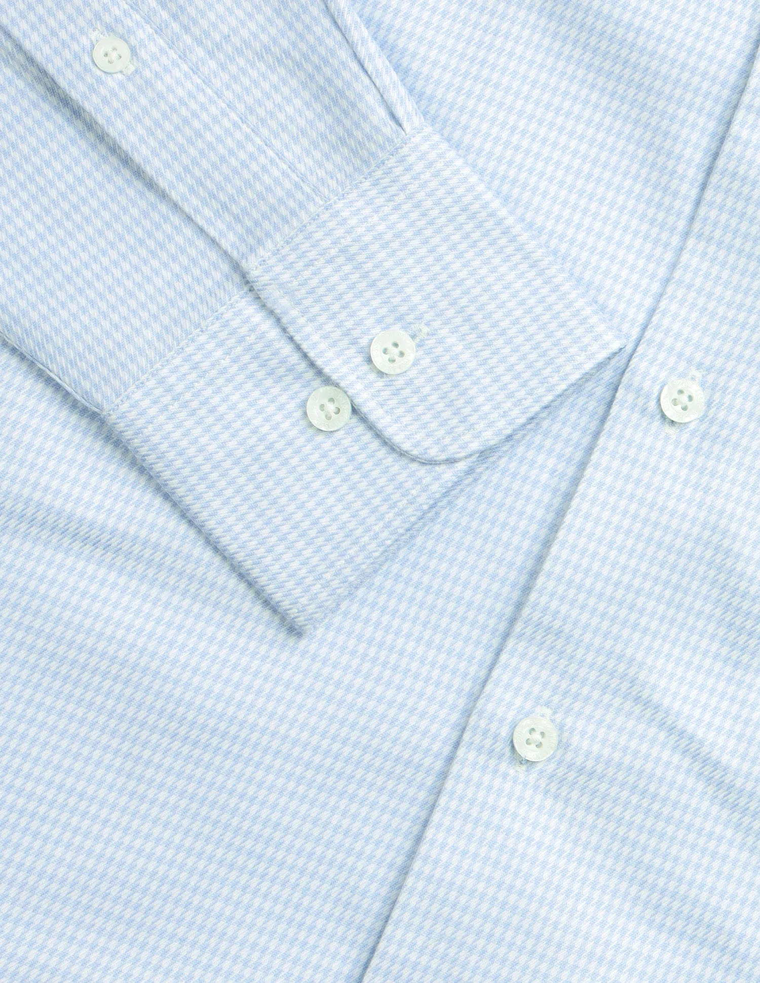 Tailored Fit Micro Checked Shirt - Image 8