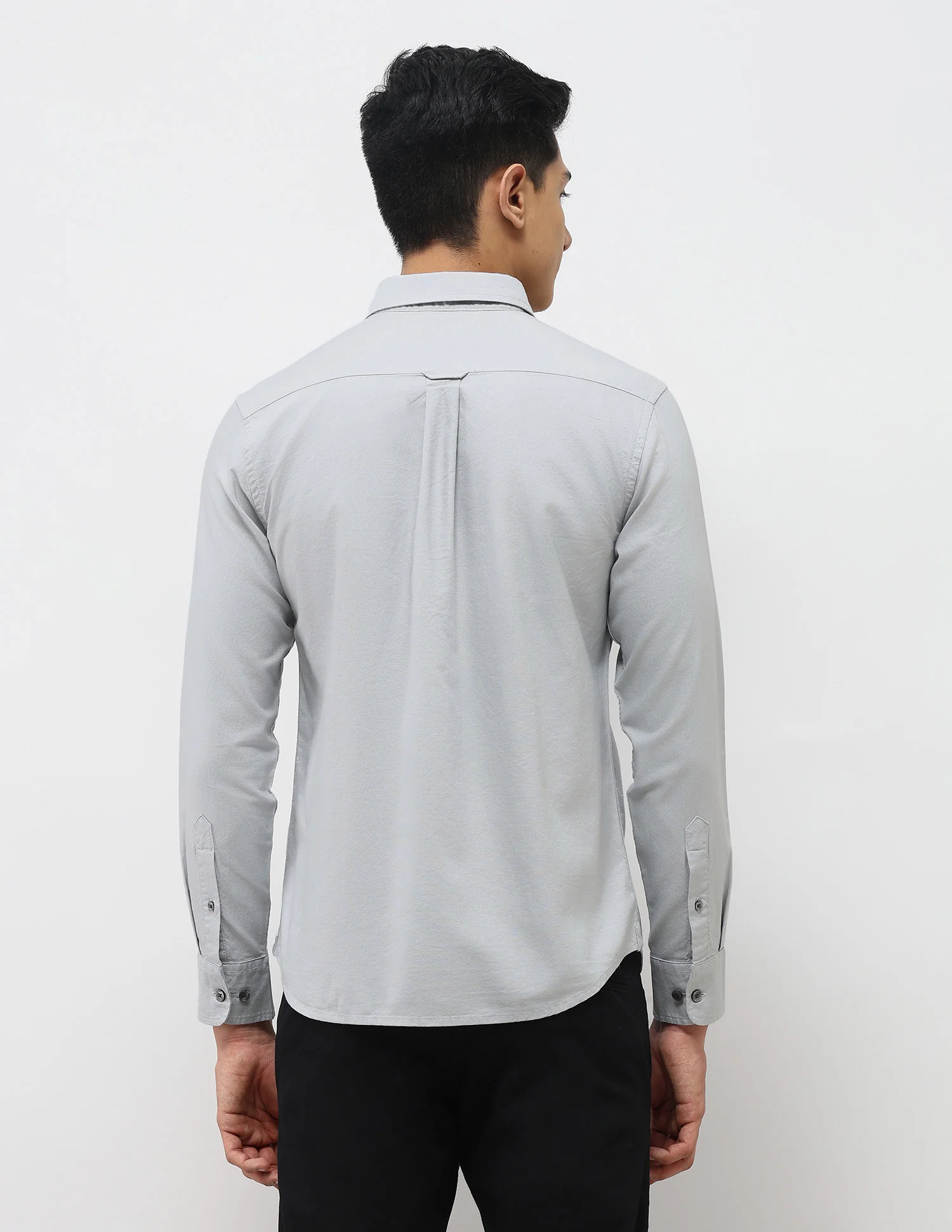 Tailored Fit Oxford Button Down Shirt - Image 5
