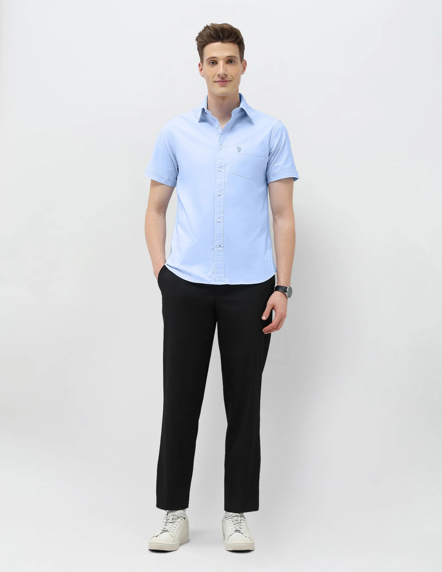 Tailored Fit Oxford Shirt - Image 3