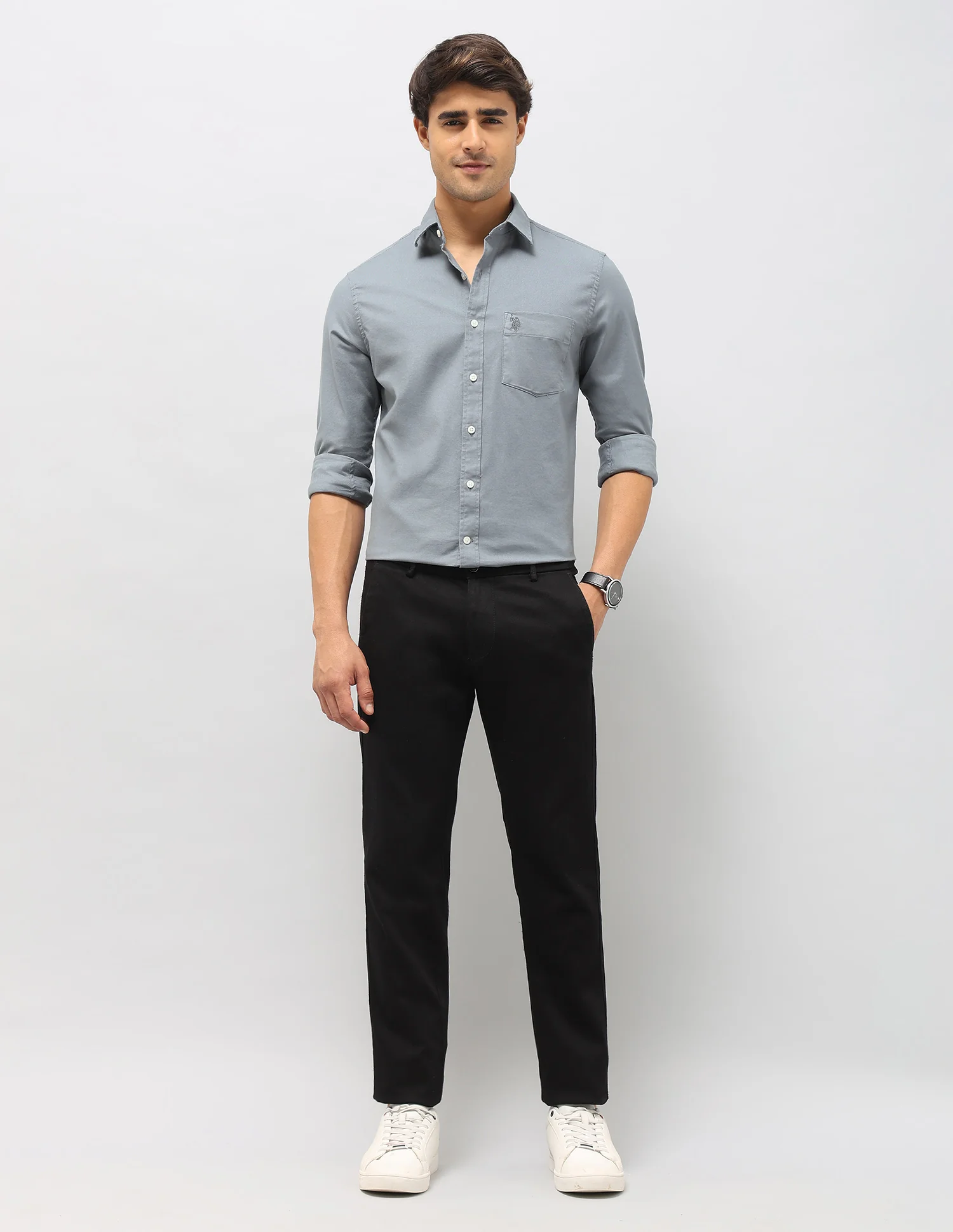 Tailored Fit Oxford Shirt - Image 3