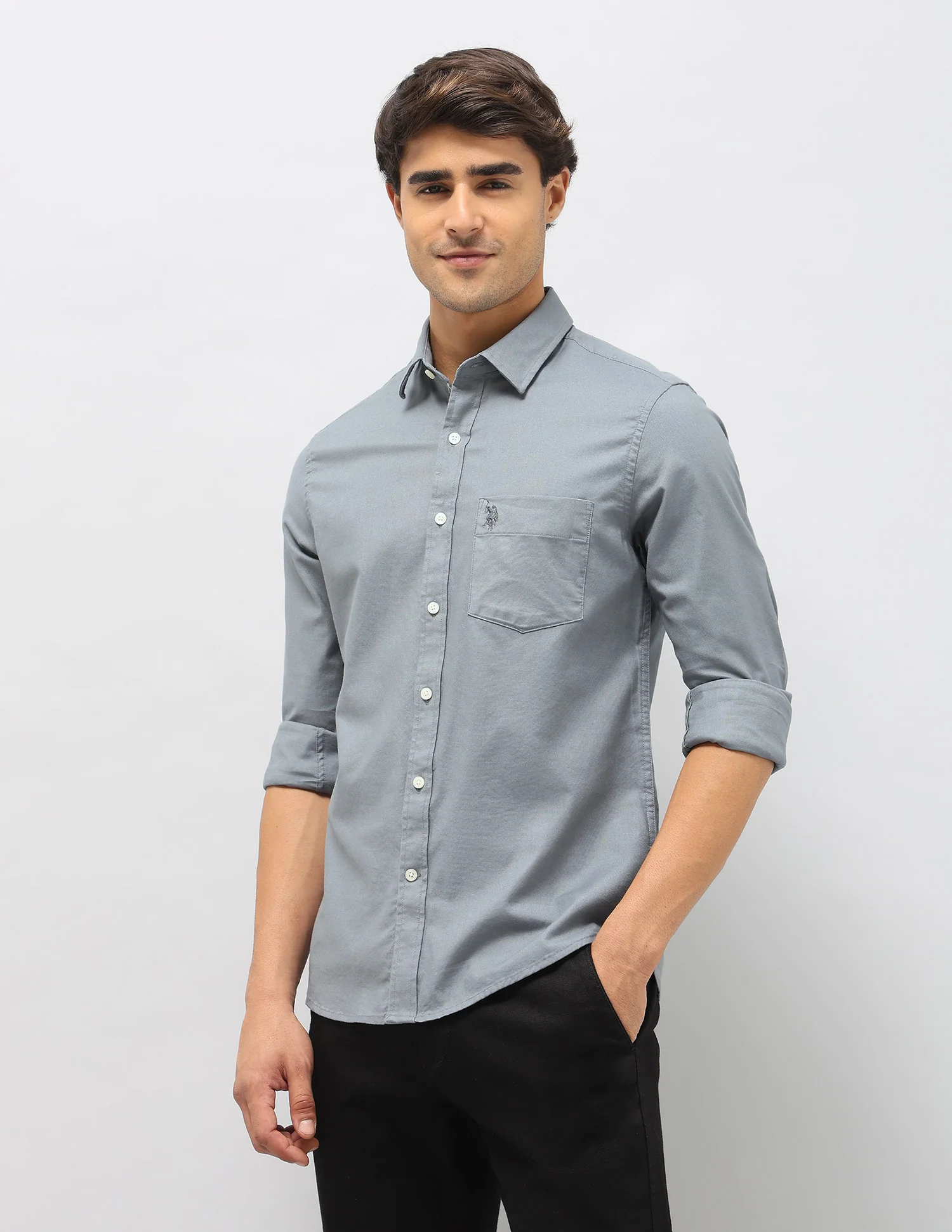 Tailored Fit Oxford Shirt - Image 4