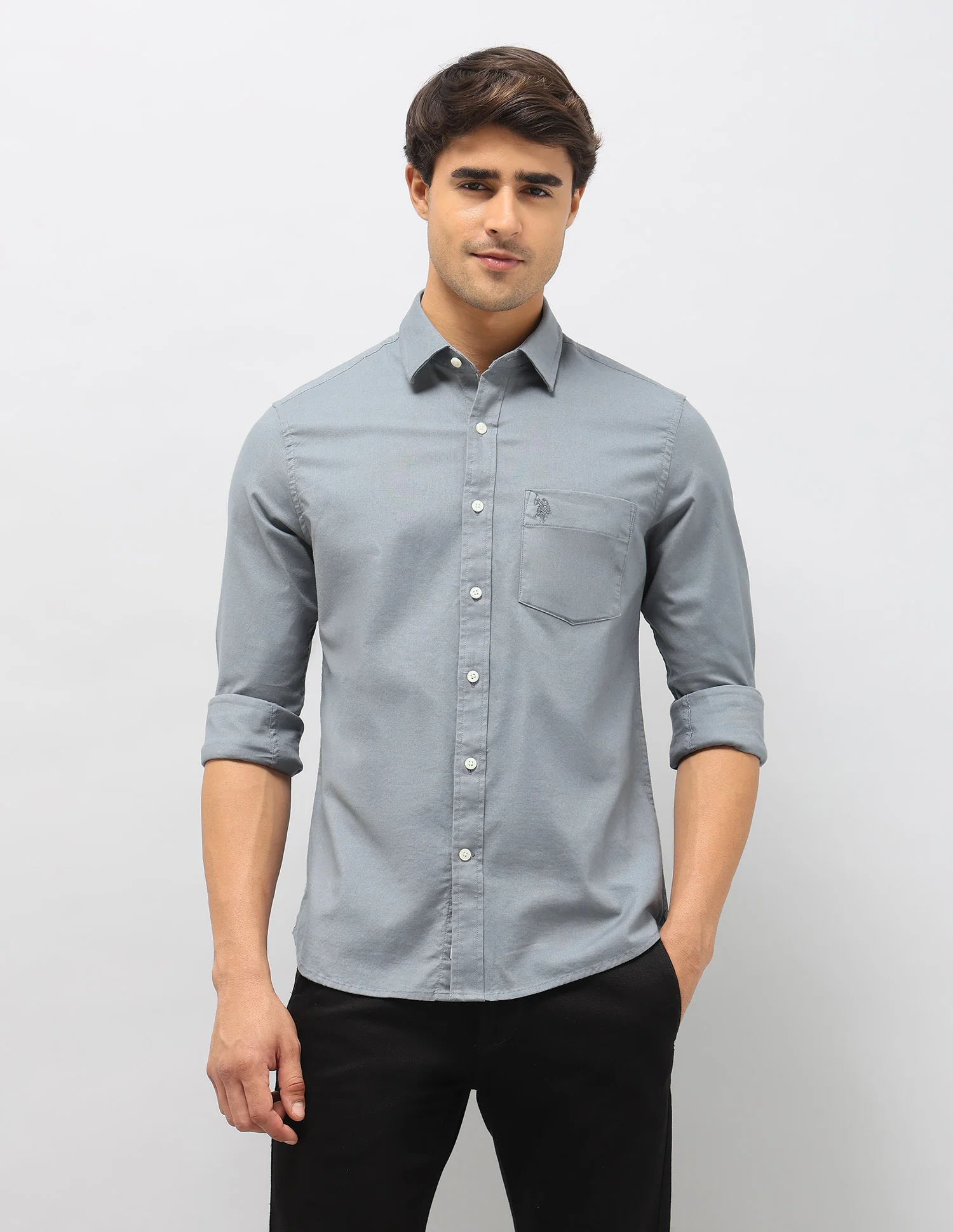Tailored Fit Oxford Shirt - Image 6