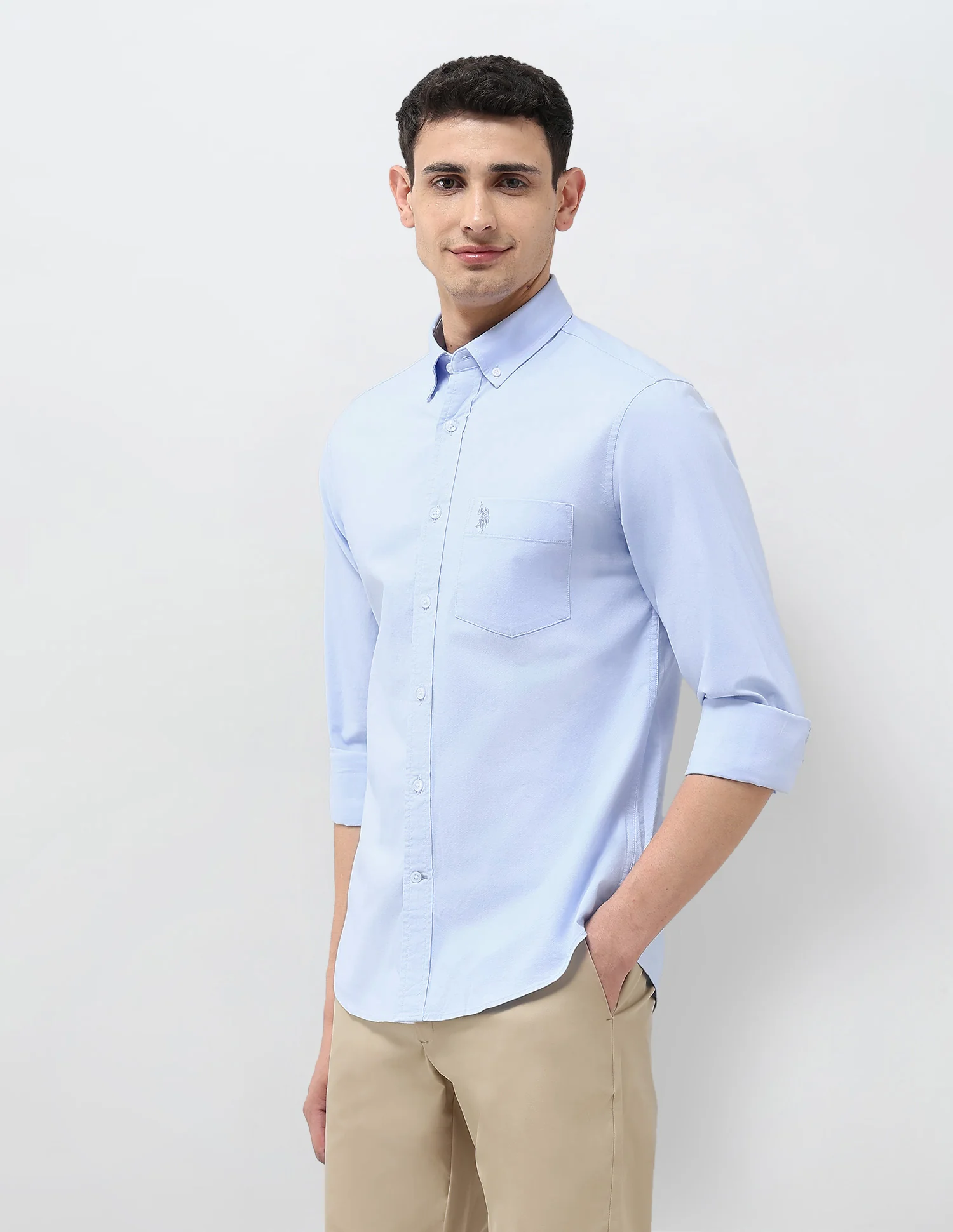 Tailored Fit Oxford Shirt - Image 4