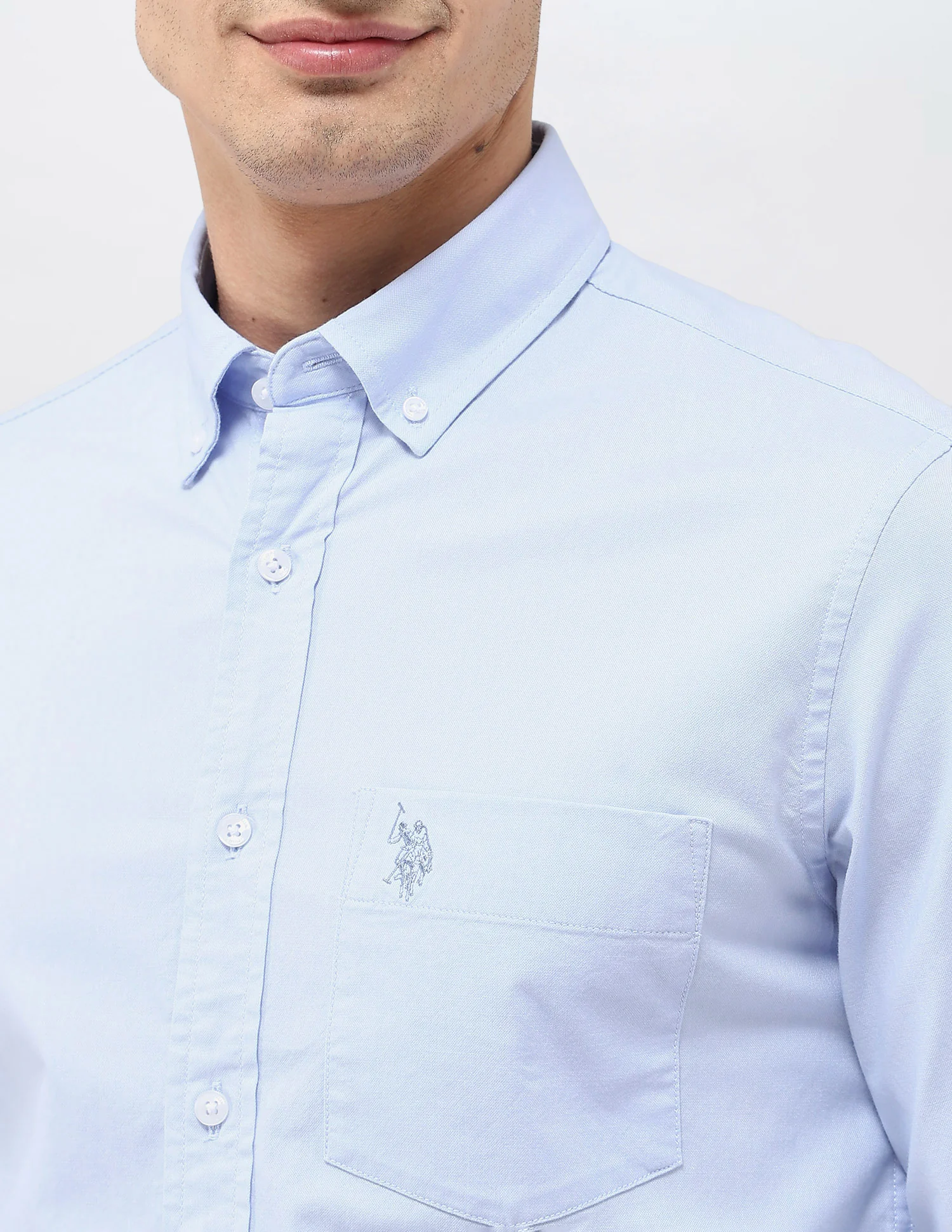 Tailored Fit Oxford Shirt - Image 7