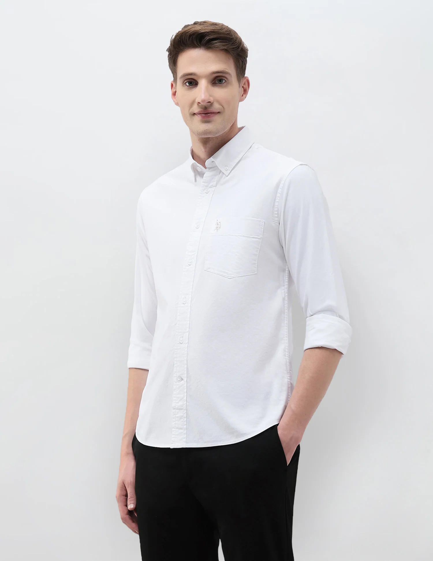 Tailored Fit Oxford Shirt - Image 4