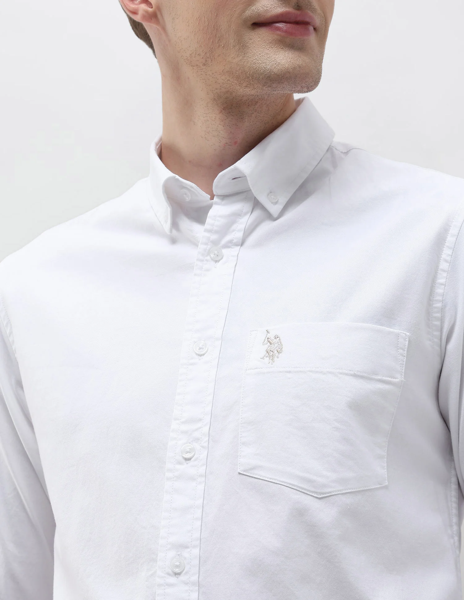 Tailored Fit Oxford Shirt - Image 7