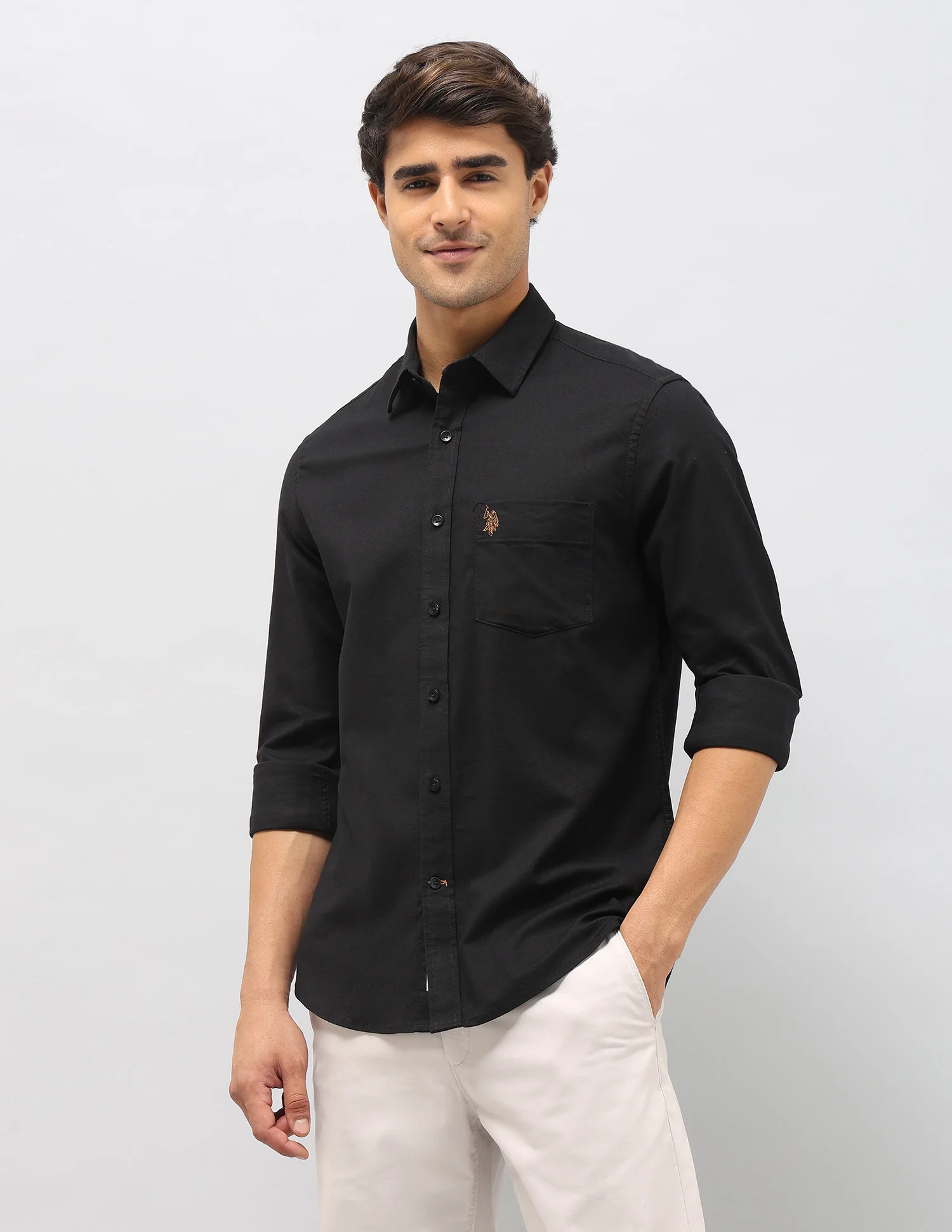 Tailored Fit Oxford Shirt - Image 4