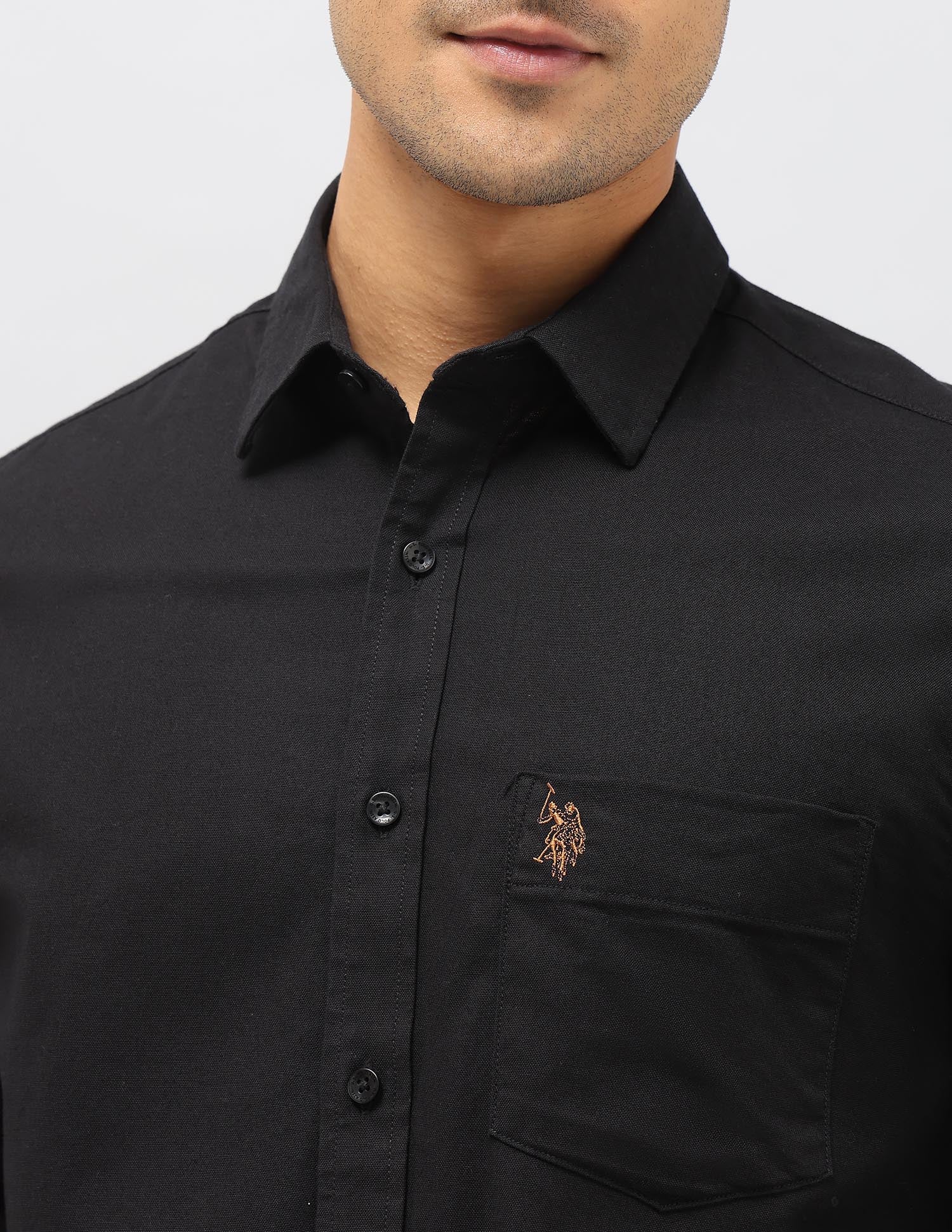 Tailored Fit Oxford Shirt - Image 7
