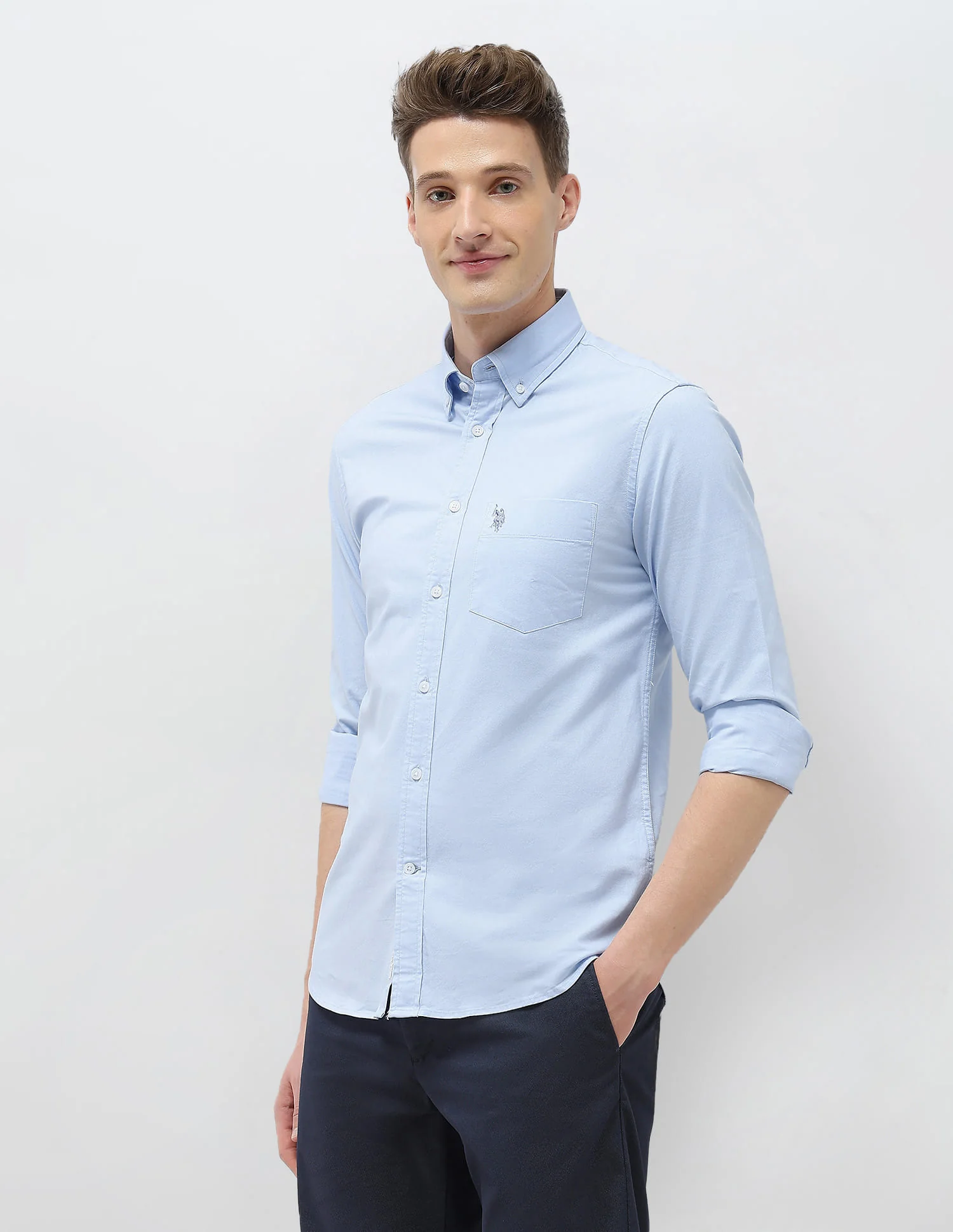 Tailored Fit Oxford Shirt - Image 4
