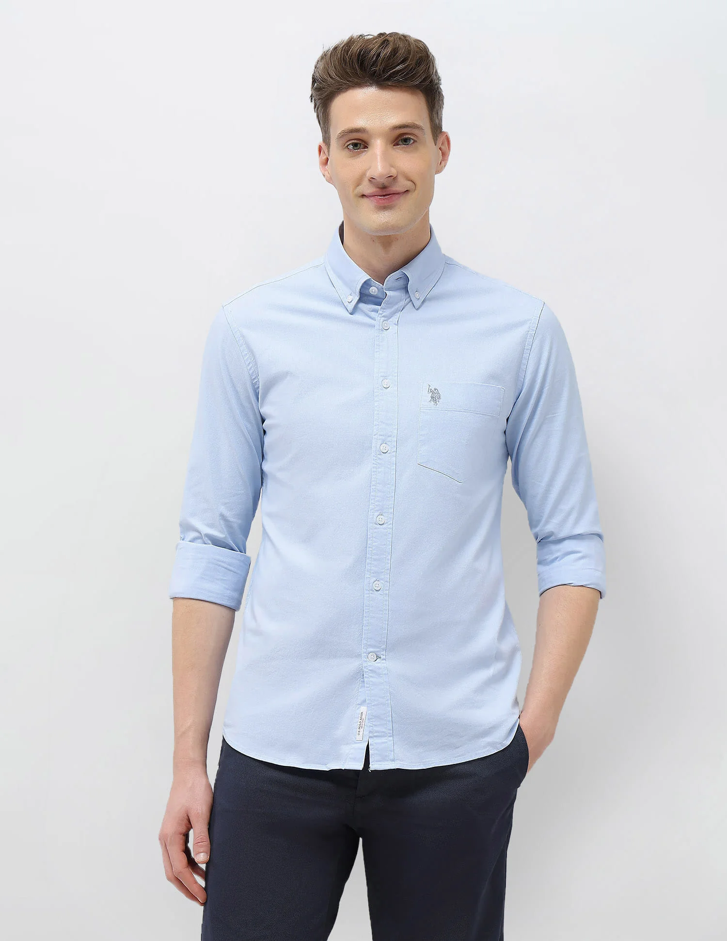 Tailored Fit Oxford Shirt - Image 6