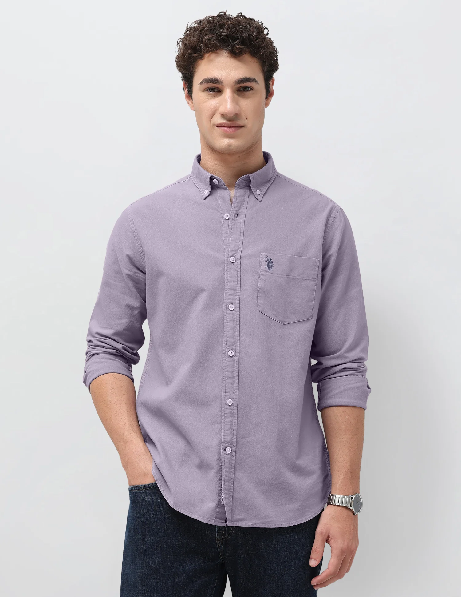 Tailored Fit Oxford Shirt