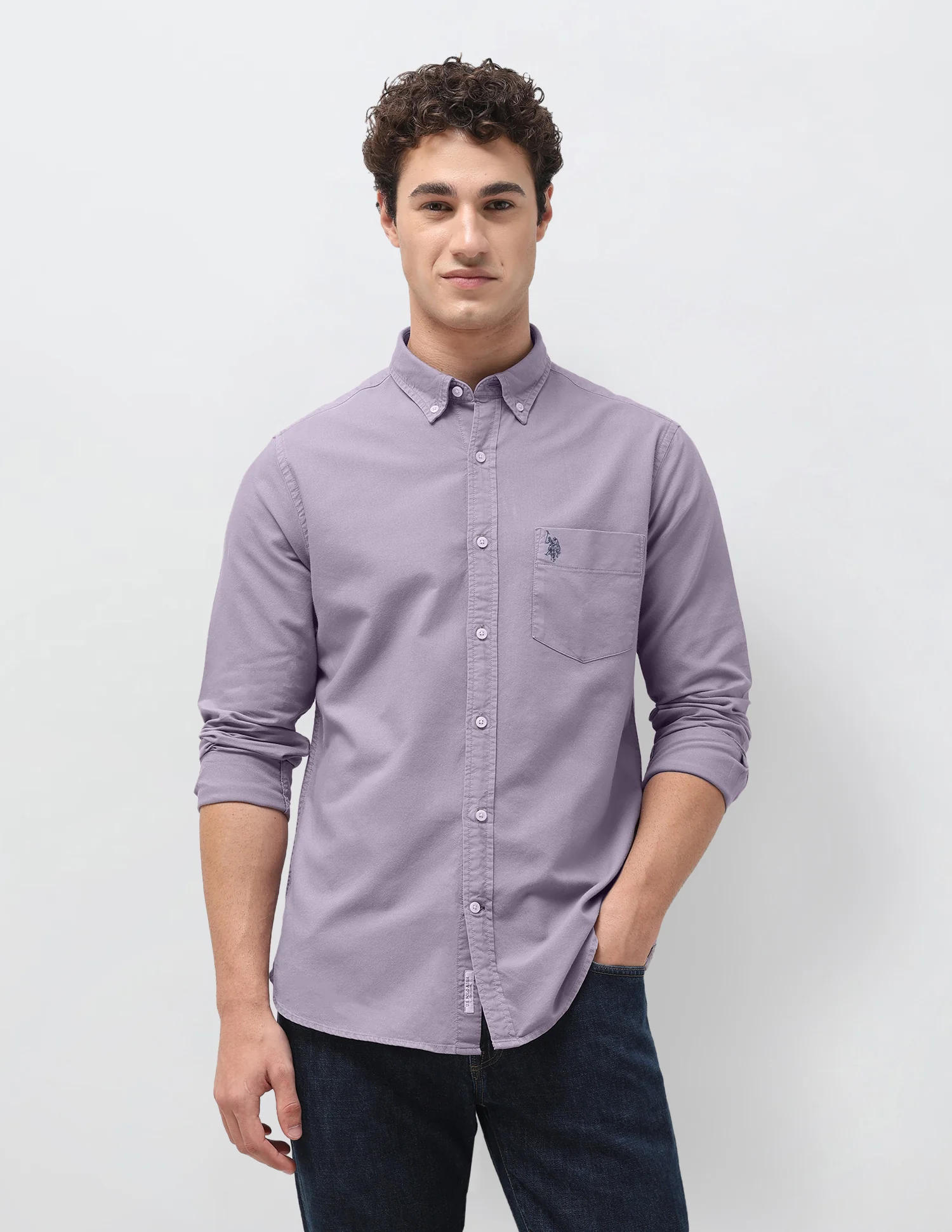 Tailored Fit Oxford Shirt - Image 6