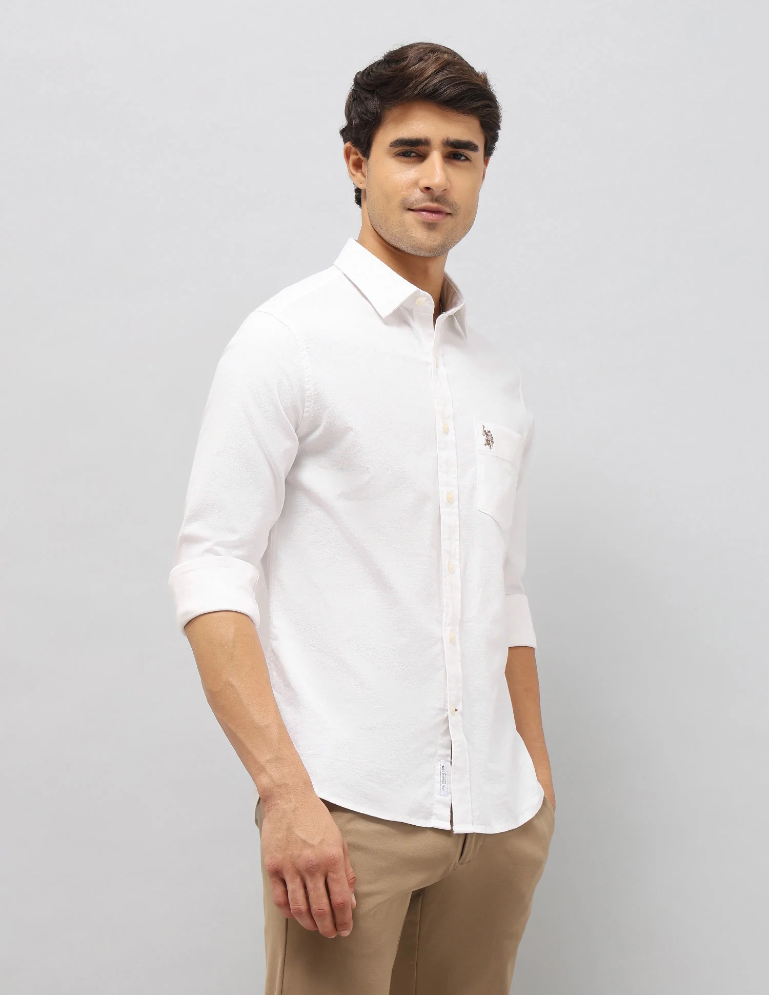 Tailored Fit Oxford Shirt - Image 4