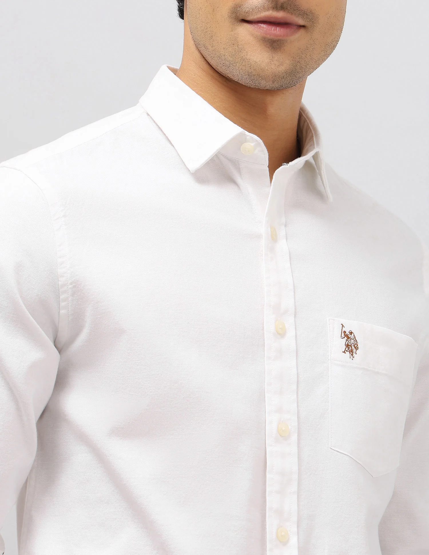 Tailored Fit Oxford Shirt - Image 7