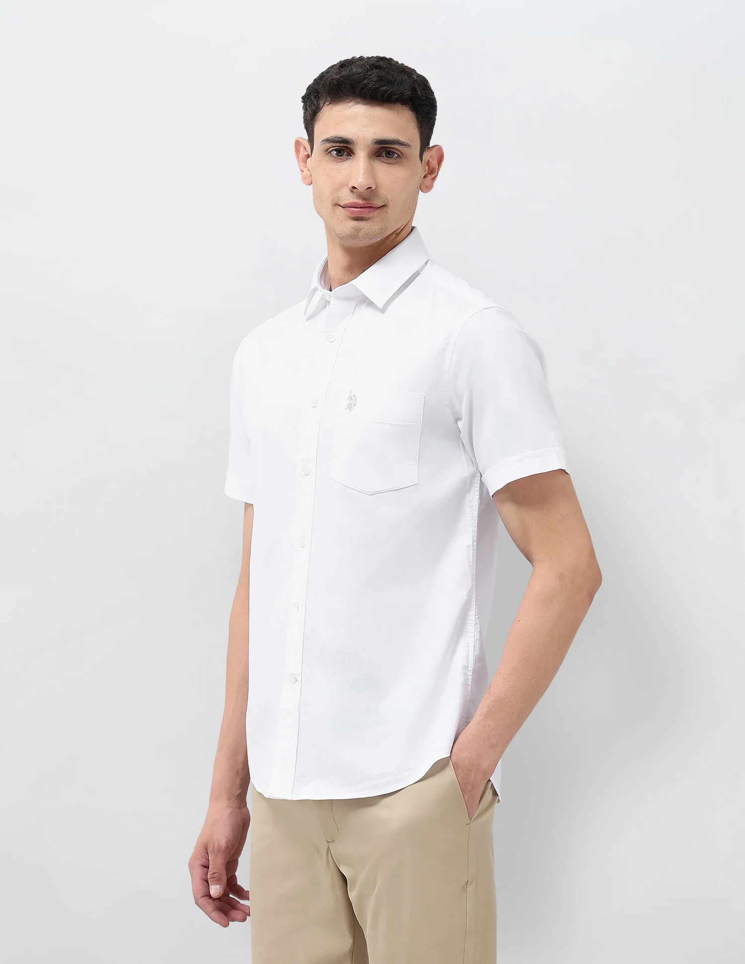 Tailored Fit Oxford Shirt - Image 4