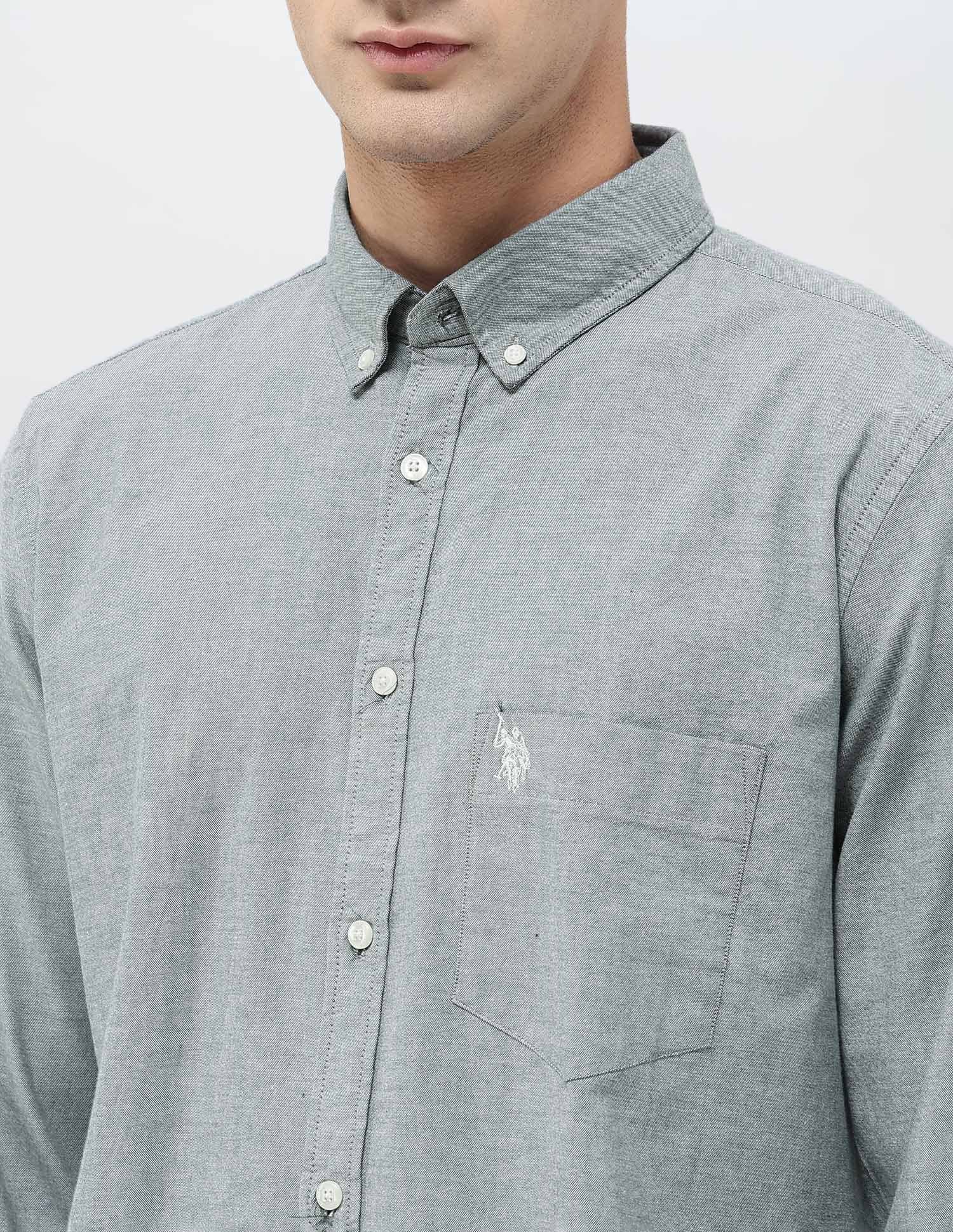 Tailored Fit Oxford Shirt - Image 7