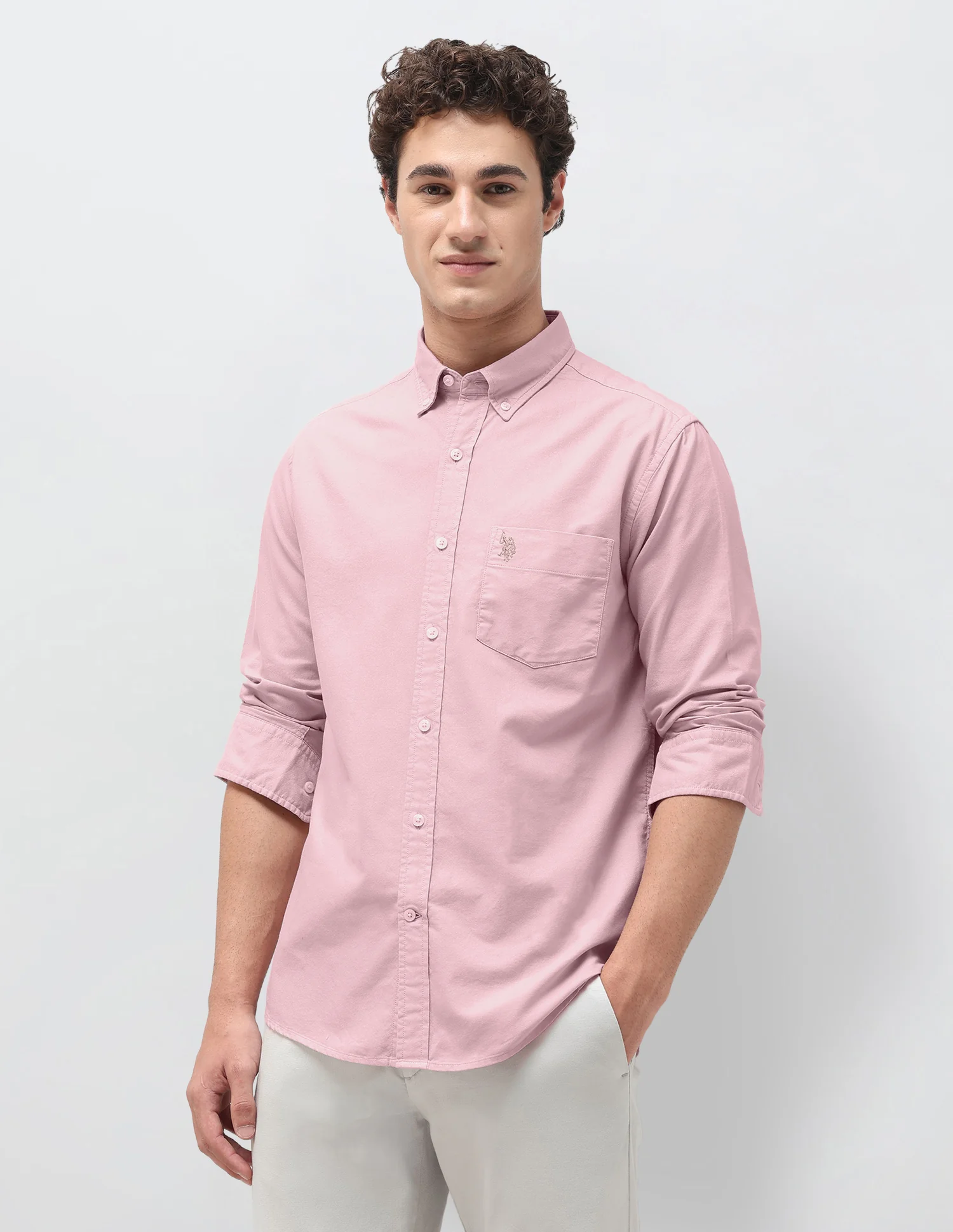 Tailored Fit Oxford Shirt - Image 4