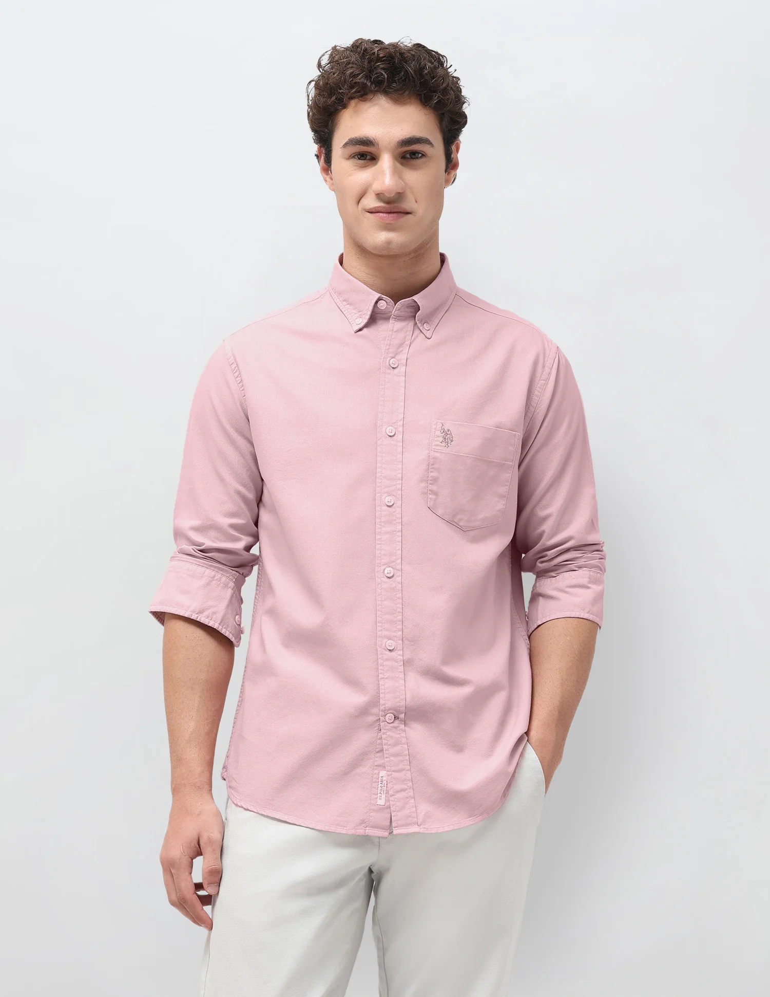 Tailored Fit Oxford Shirt - Image 6