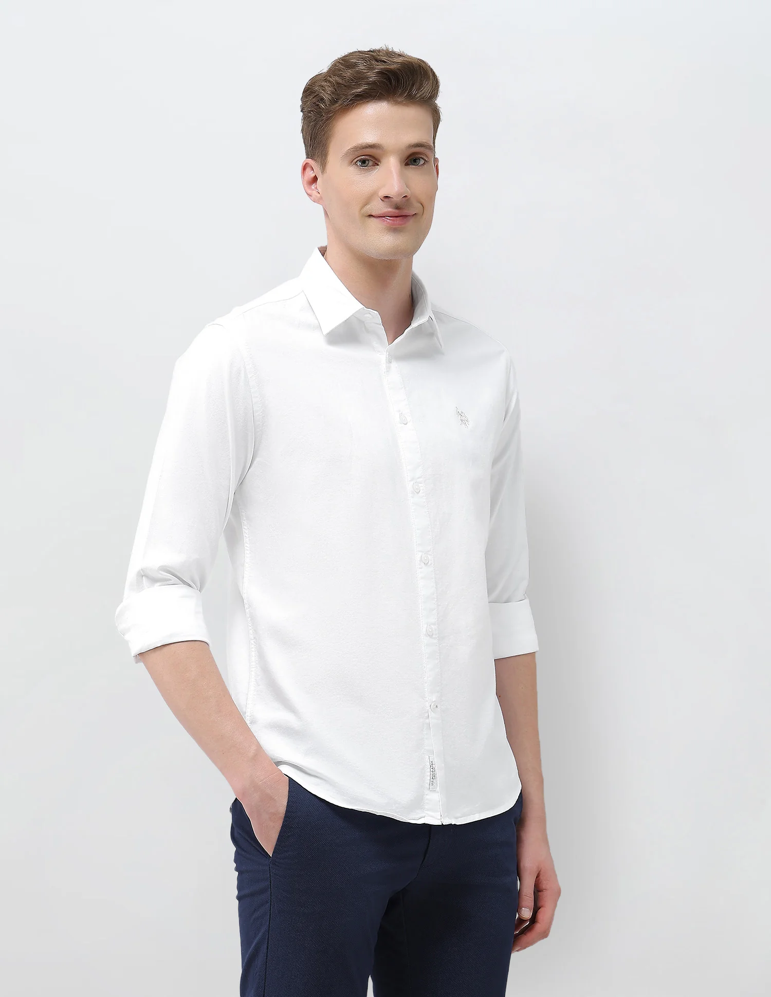 Tailored Fit Oxford Shirt - Image 4