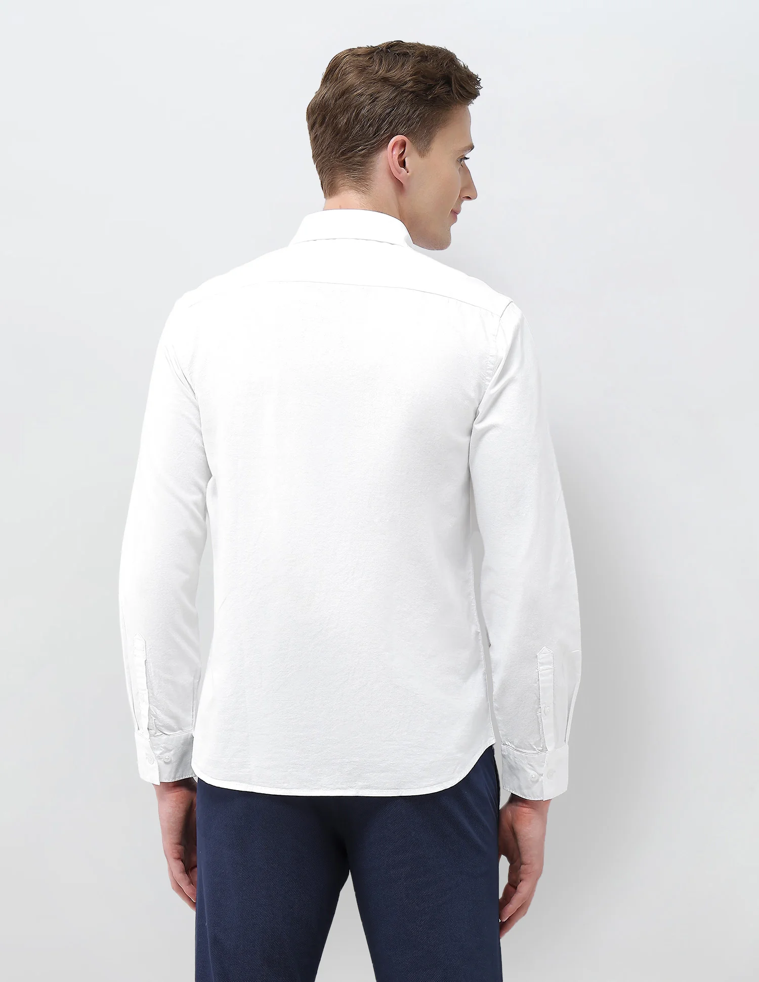 Tailored Fit Oxford Shirt - Image 5