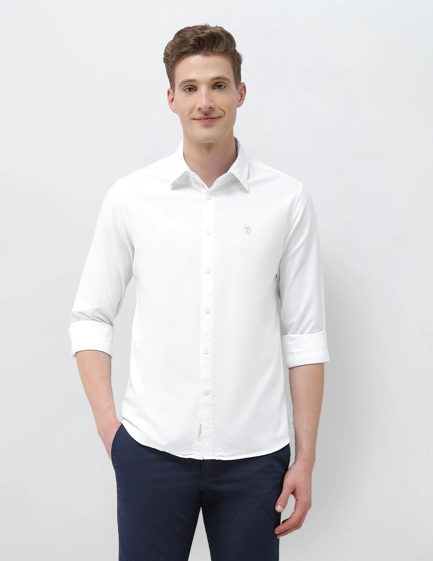 Tailored Fit Oxford Shirt - Image 6