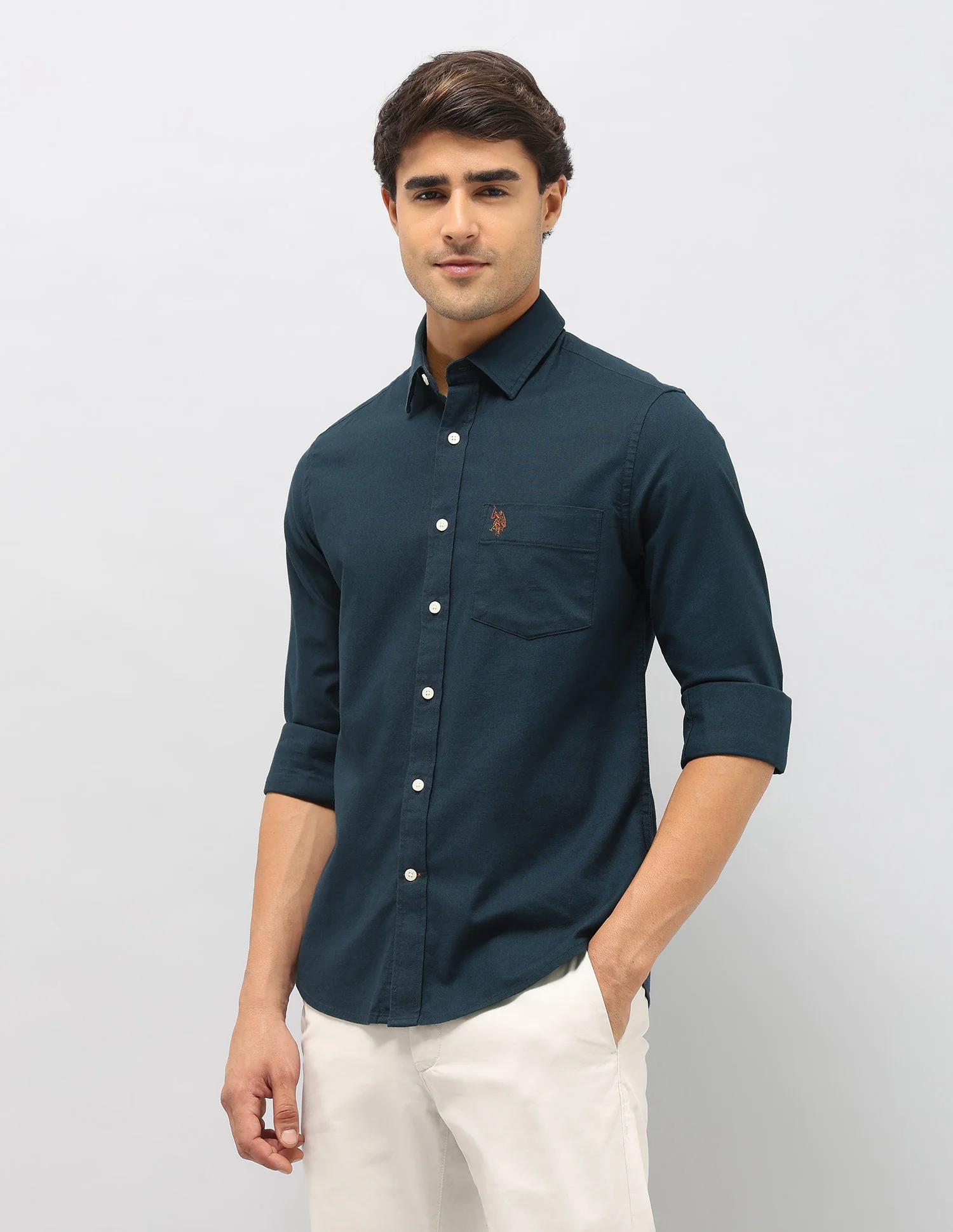 Tailored Fit Oxford Shirt - Image 4
