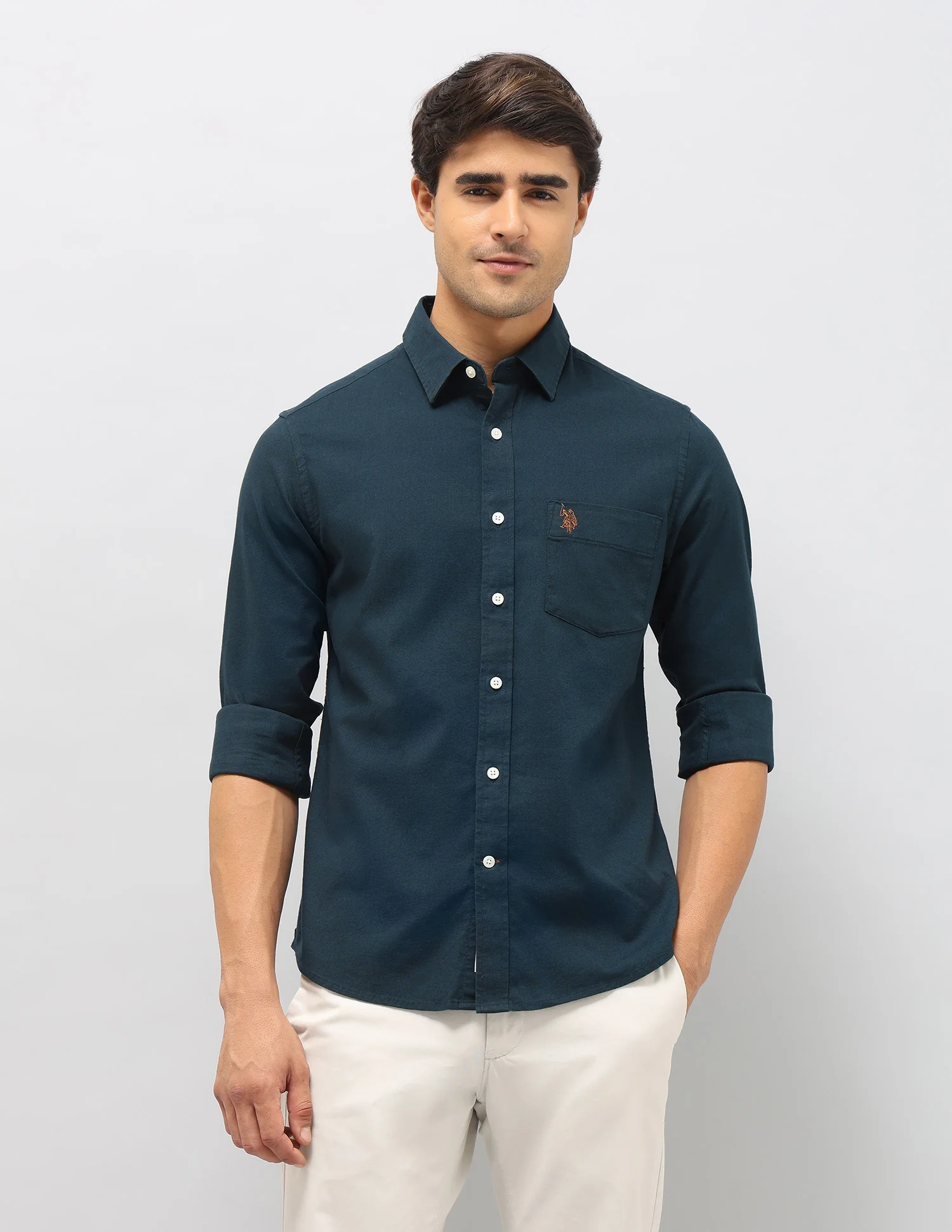 Tailored Fit Oxford Shirt - Image 6