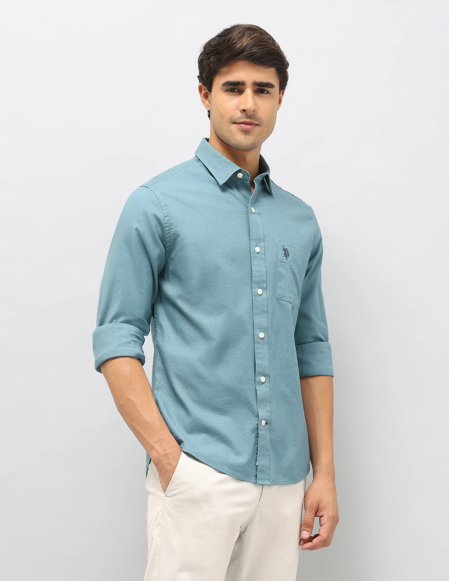 Tailored Fit Oxford Shirt - Image 4