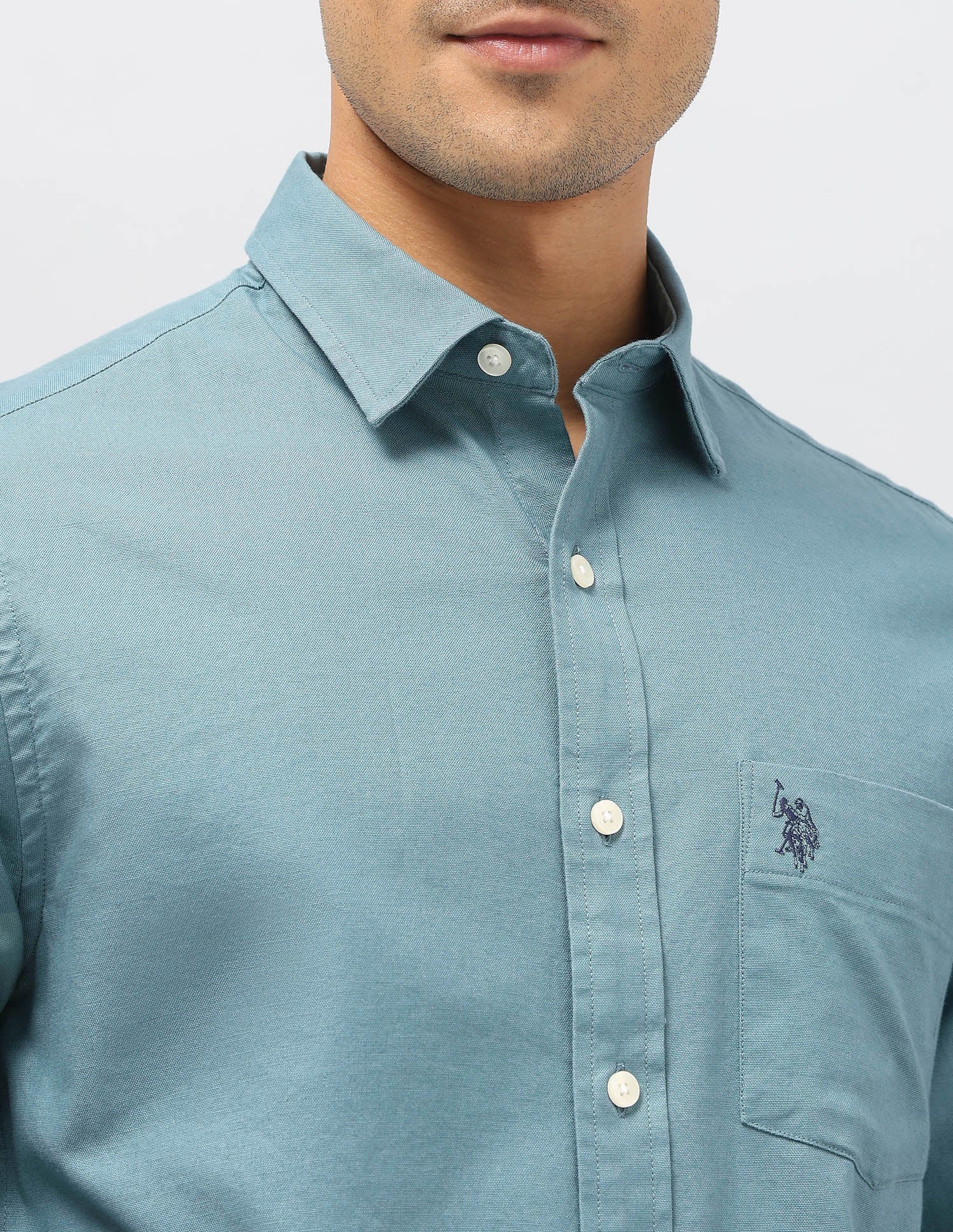 Tailored Fit Oxford Shirt - Image 7
