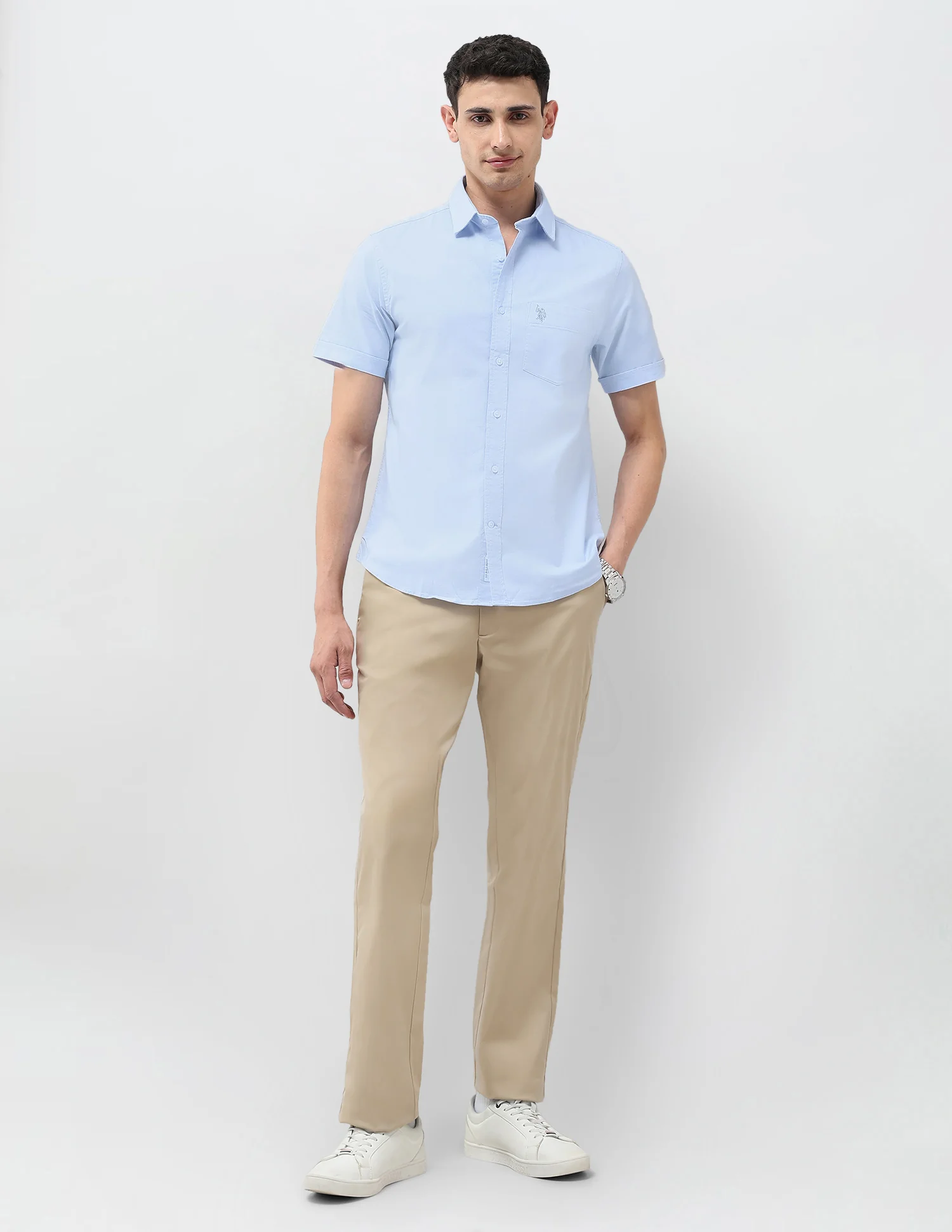 Tailored Fit Oxford Shirt - Image 3