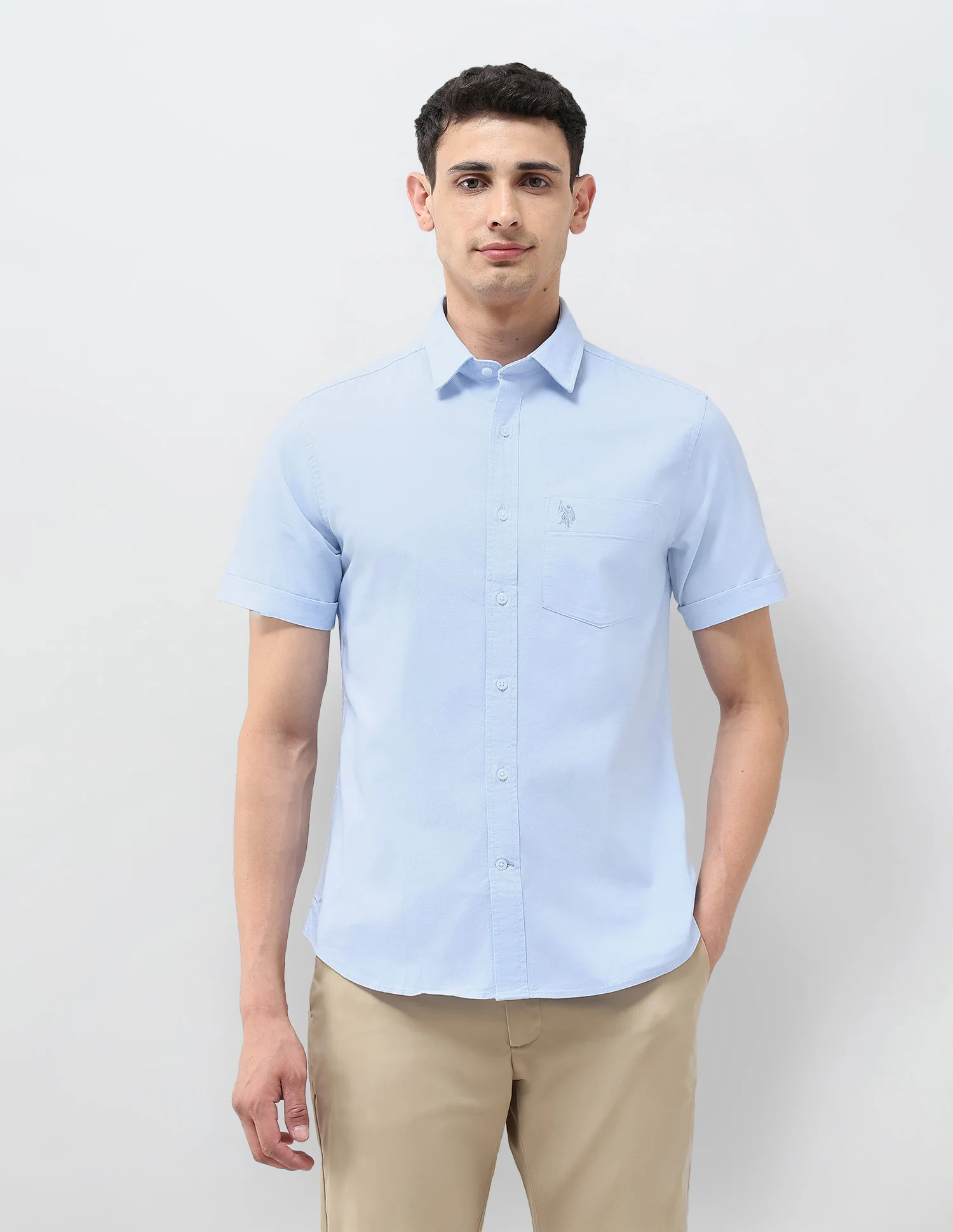Tailored Fit Oxford Shirt - Image 6