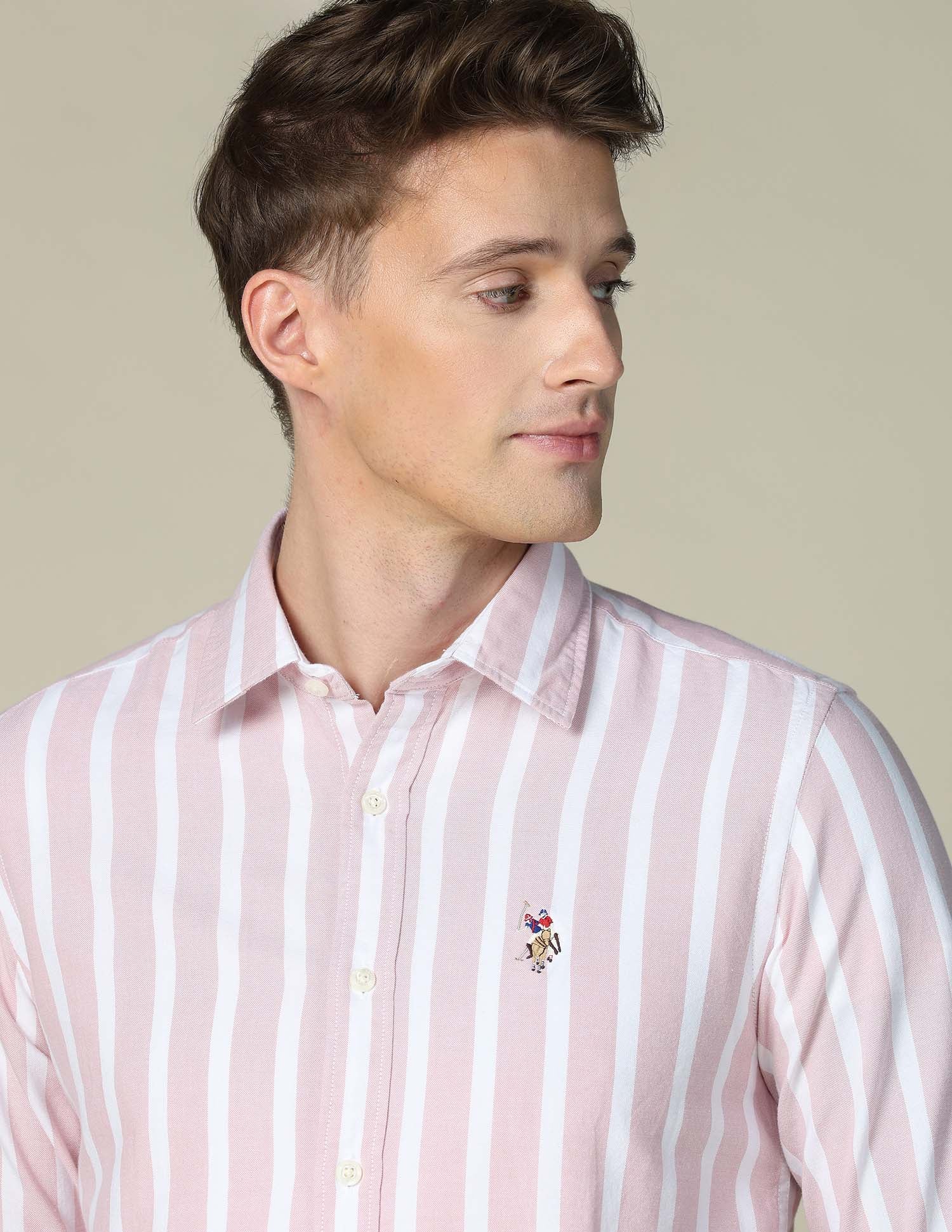 Tailored Fit Oxford Shirt - Image 7
